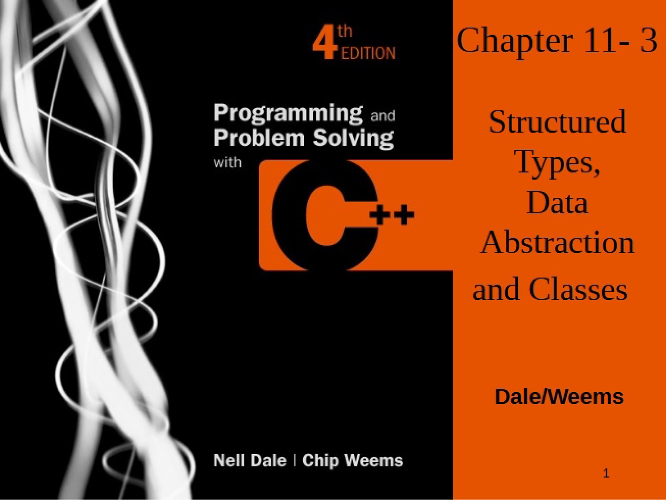 Ch 11-3 Structured Types and Data Abstraction