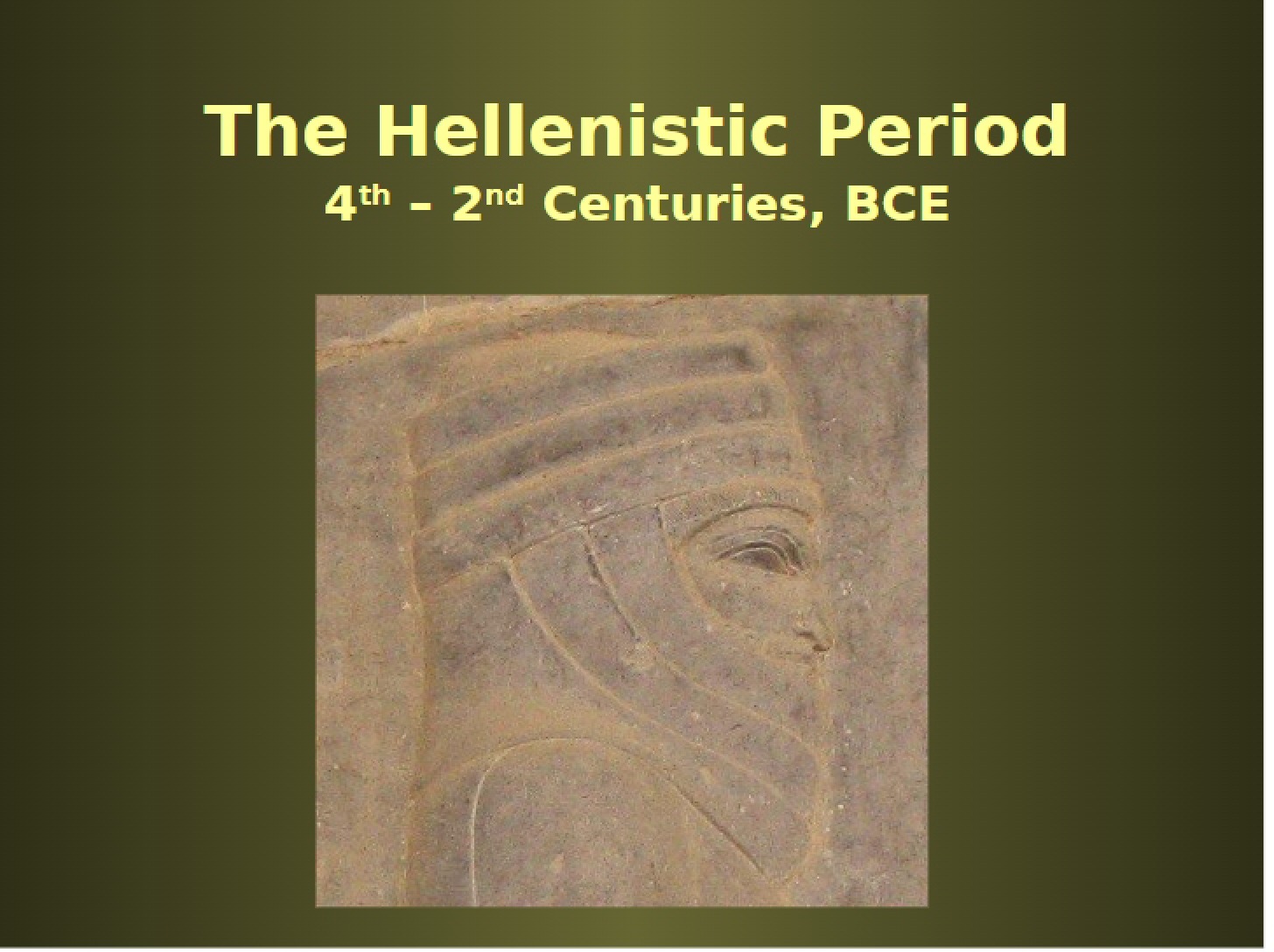 Hellenistic Era