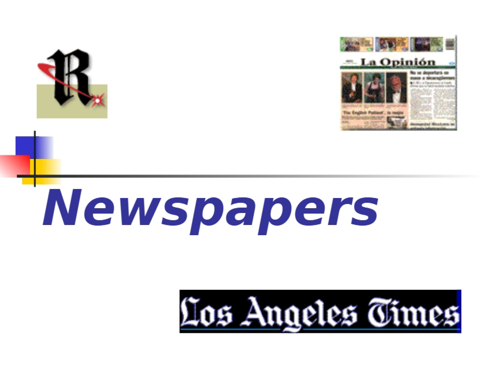 Overview of Newspapers