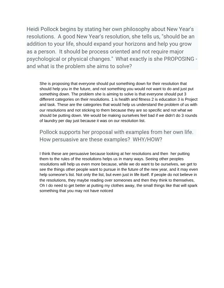 New Year's Resolutions - Creating Effective Ones