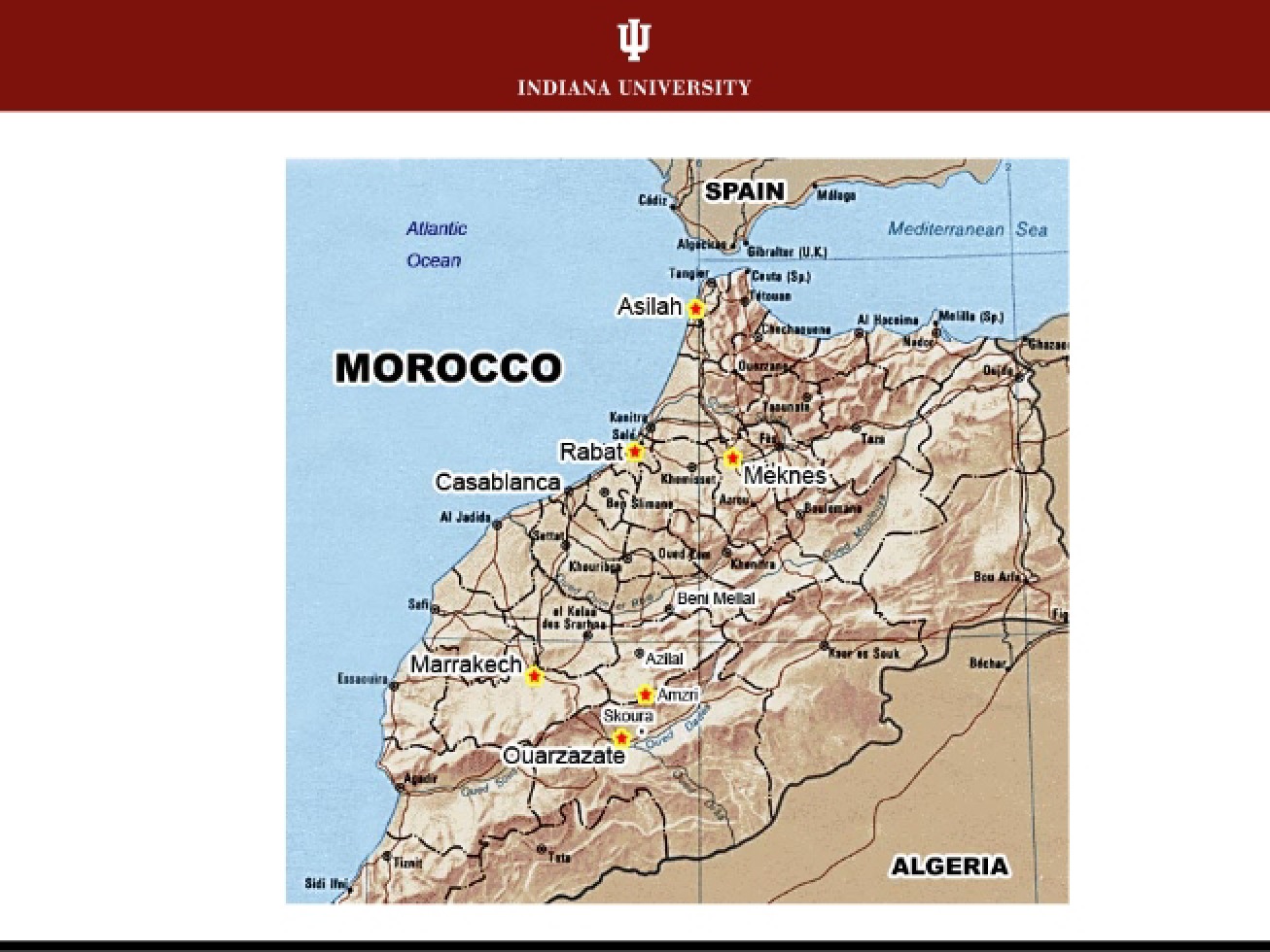 Levant and Morocco (Sept 25)