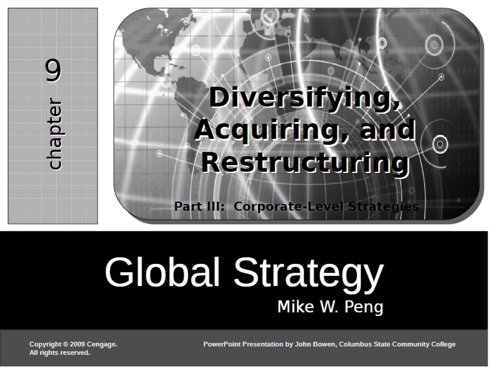 Global Strategic Management Lecture Notes