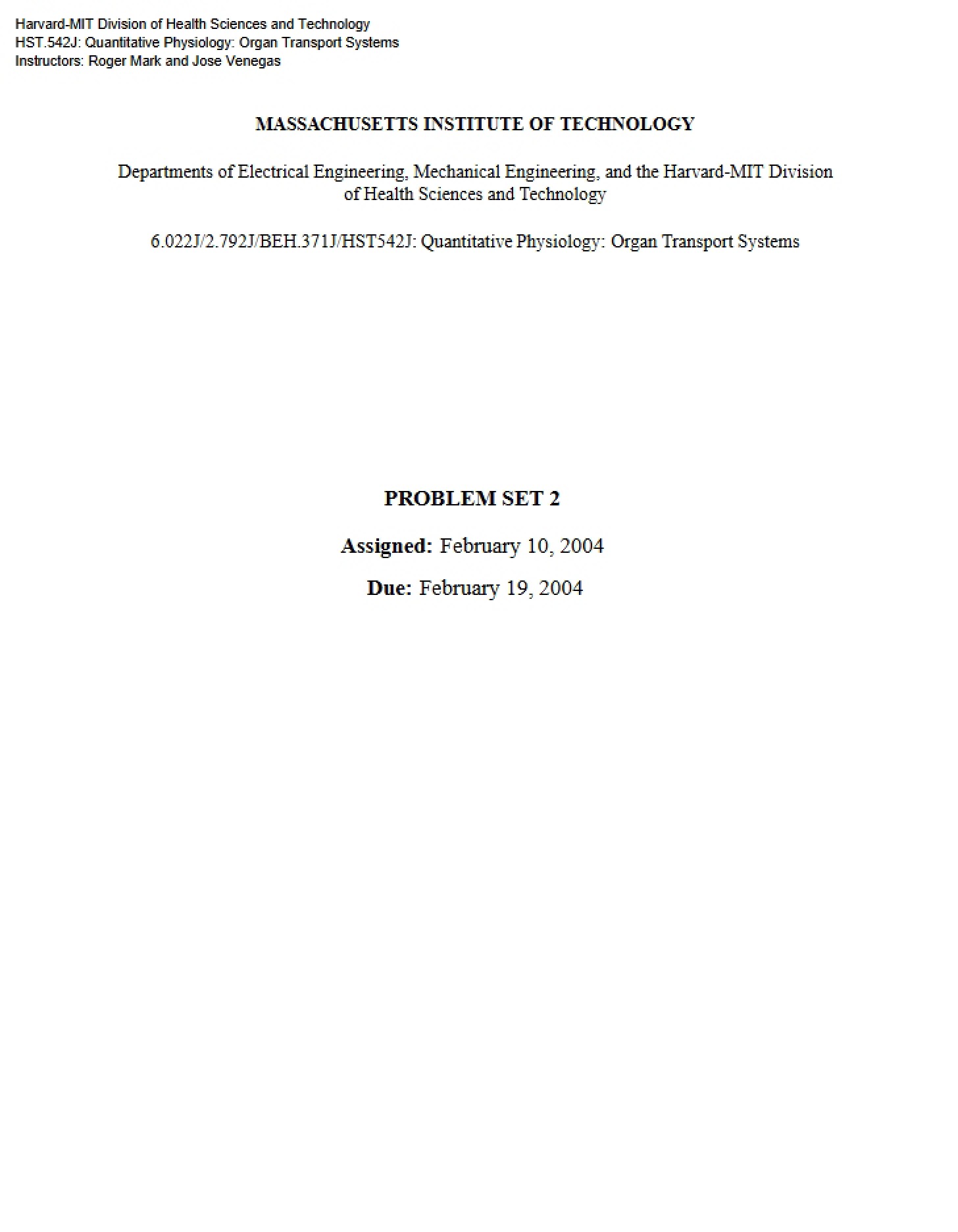 Assignment Set 2