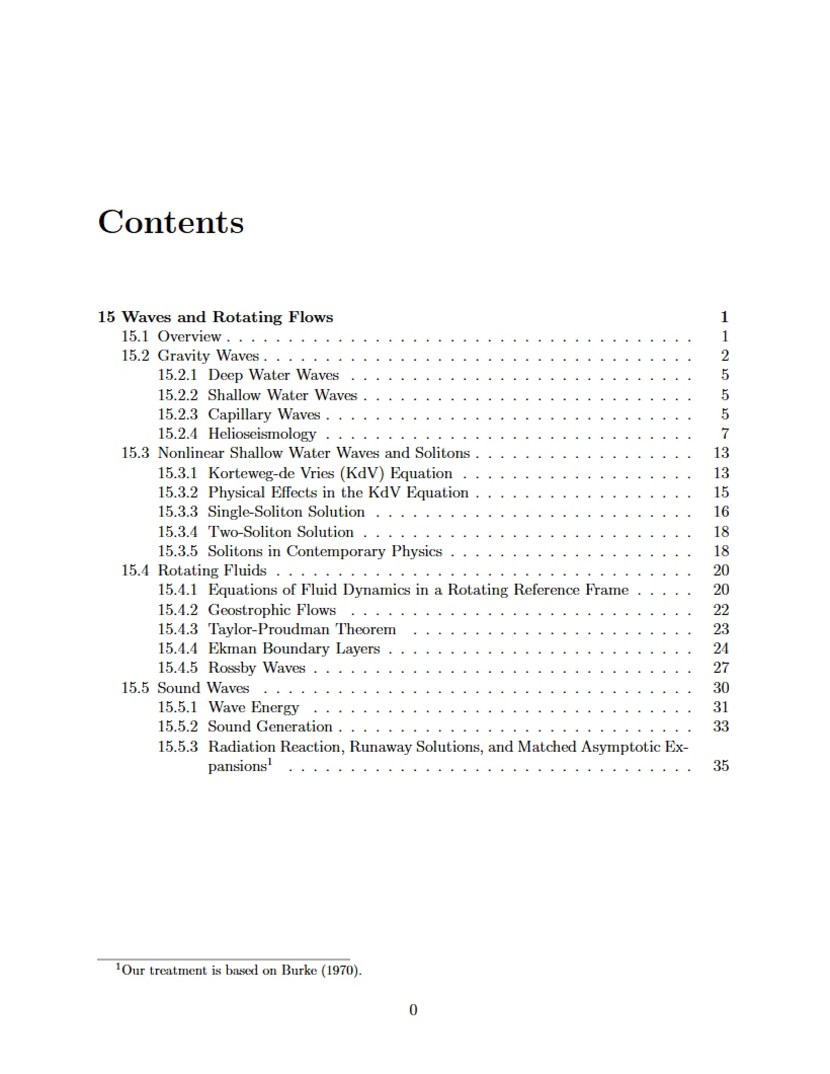 Waves in Rotating Fluids