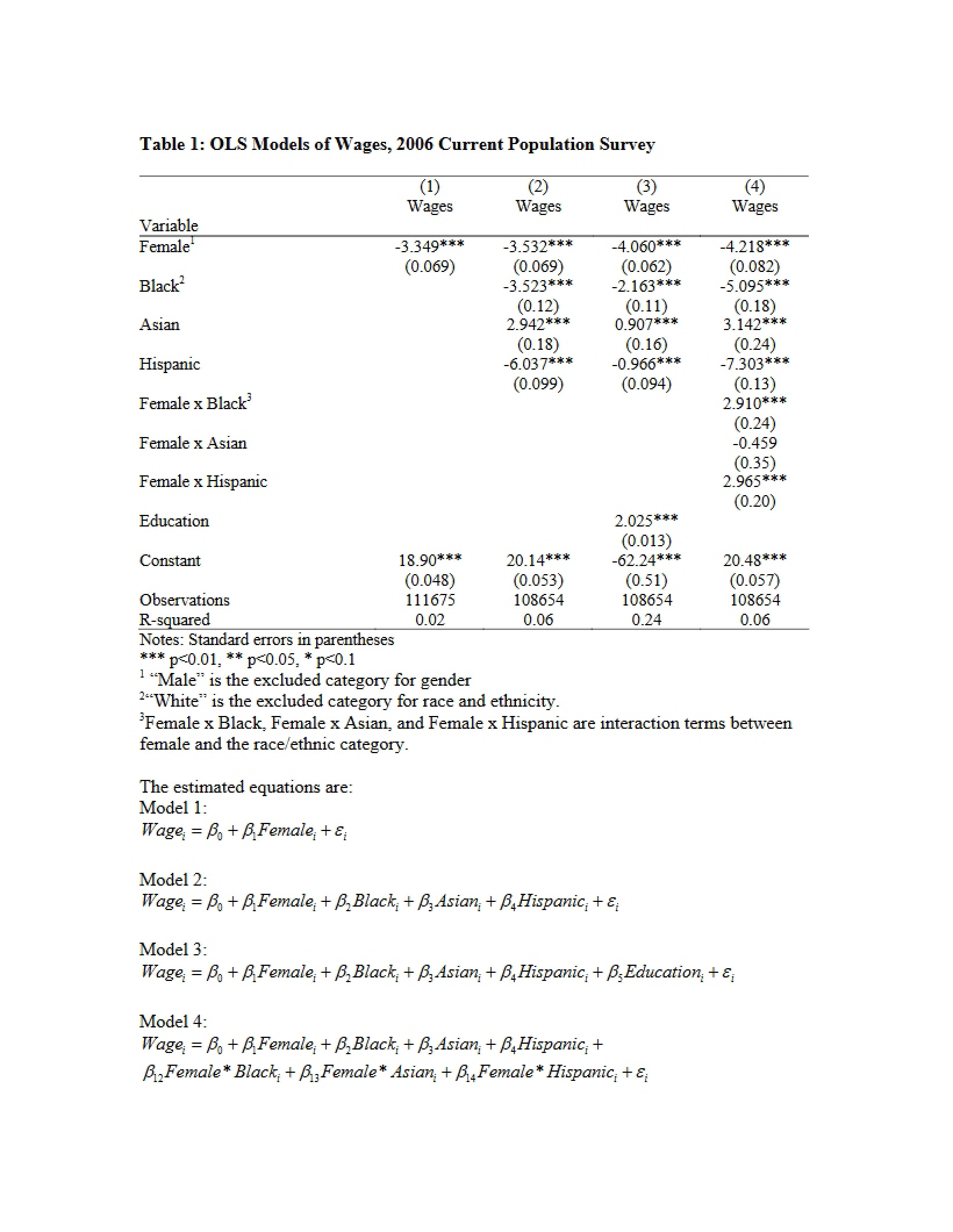 Key for Midterm Exam Answers