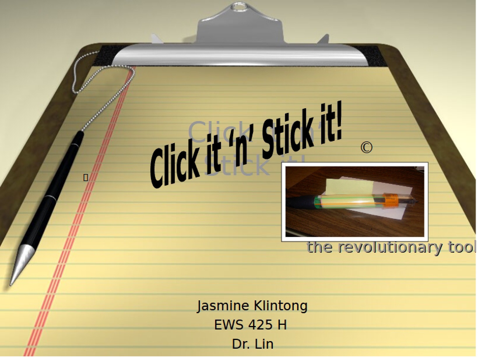 Presentation Click It 'n' Stick It