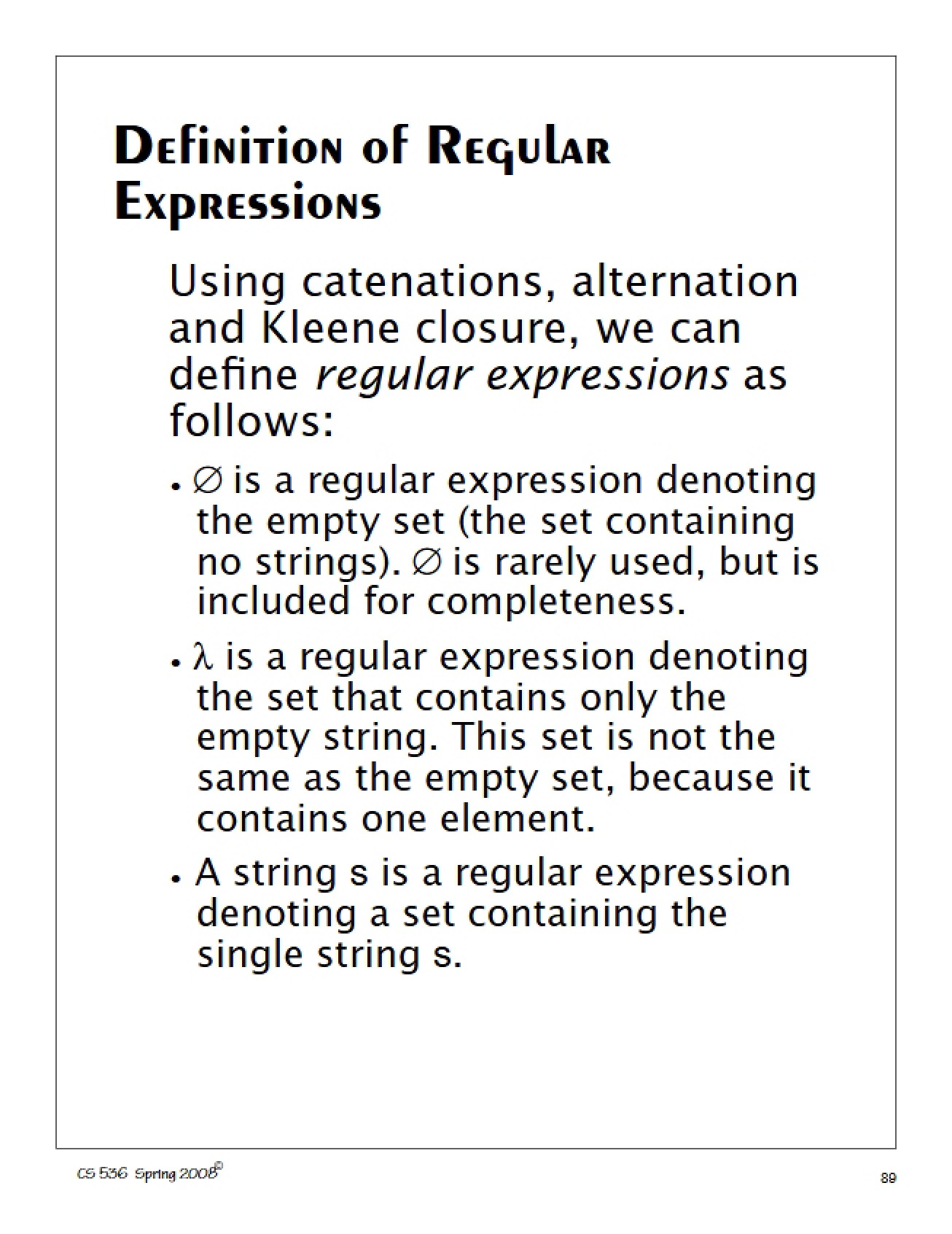Lecture Eight Materials