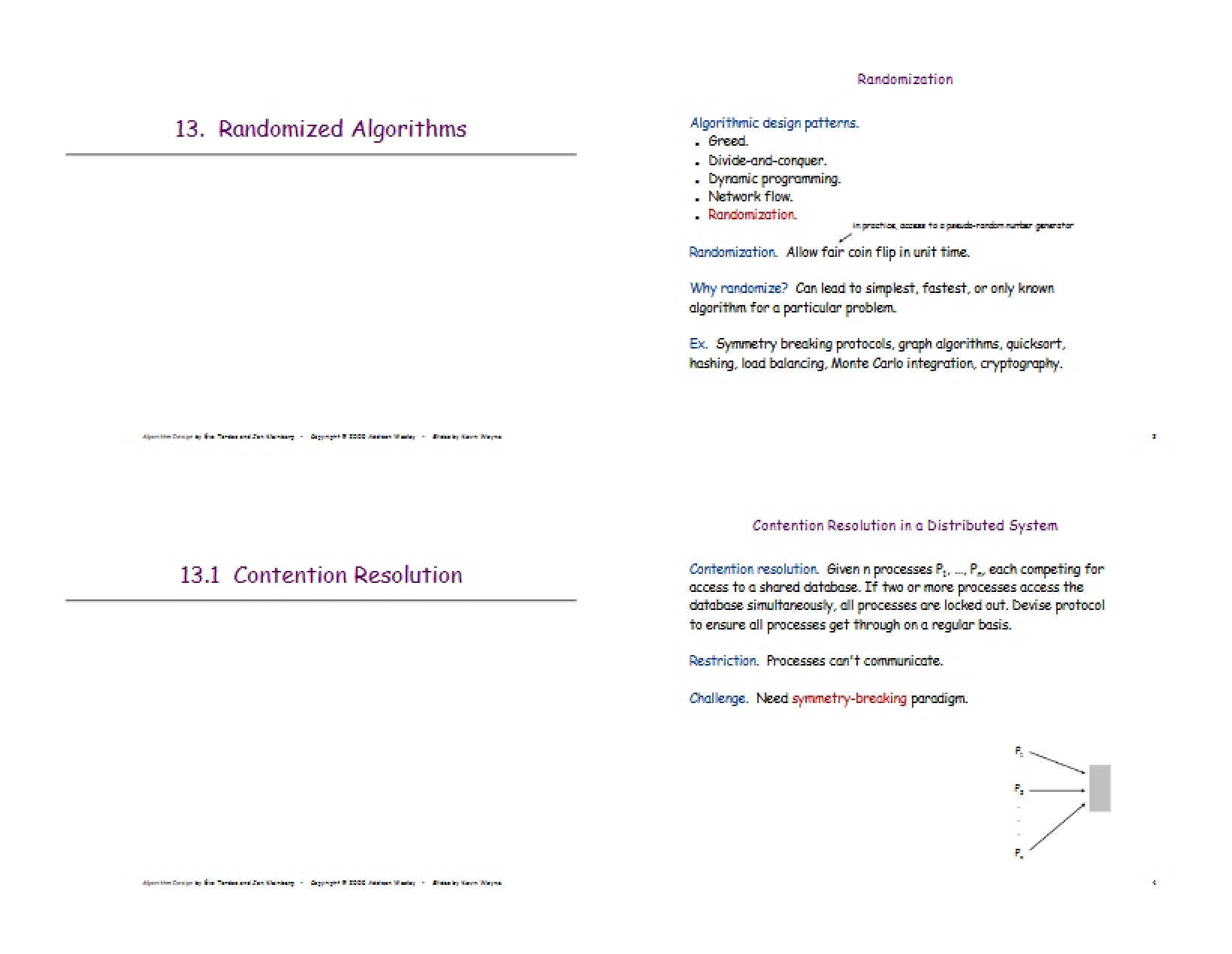 Algorithms using Randomization