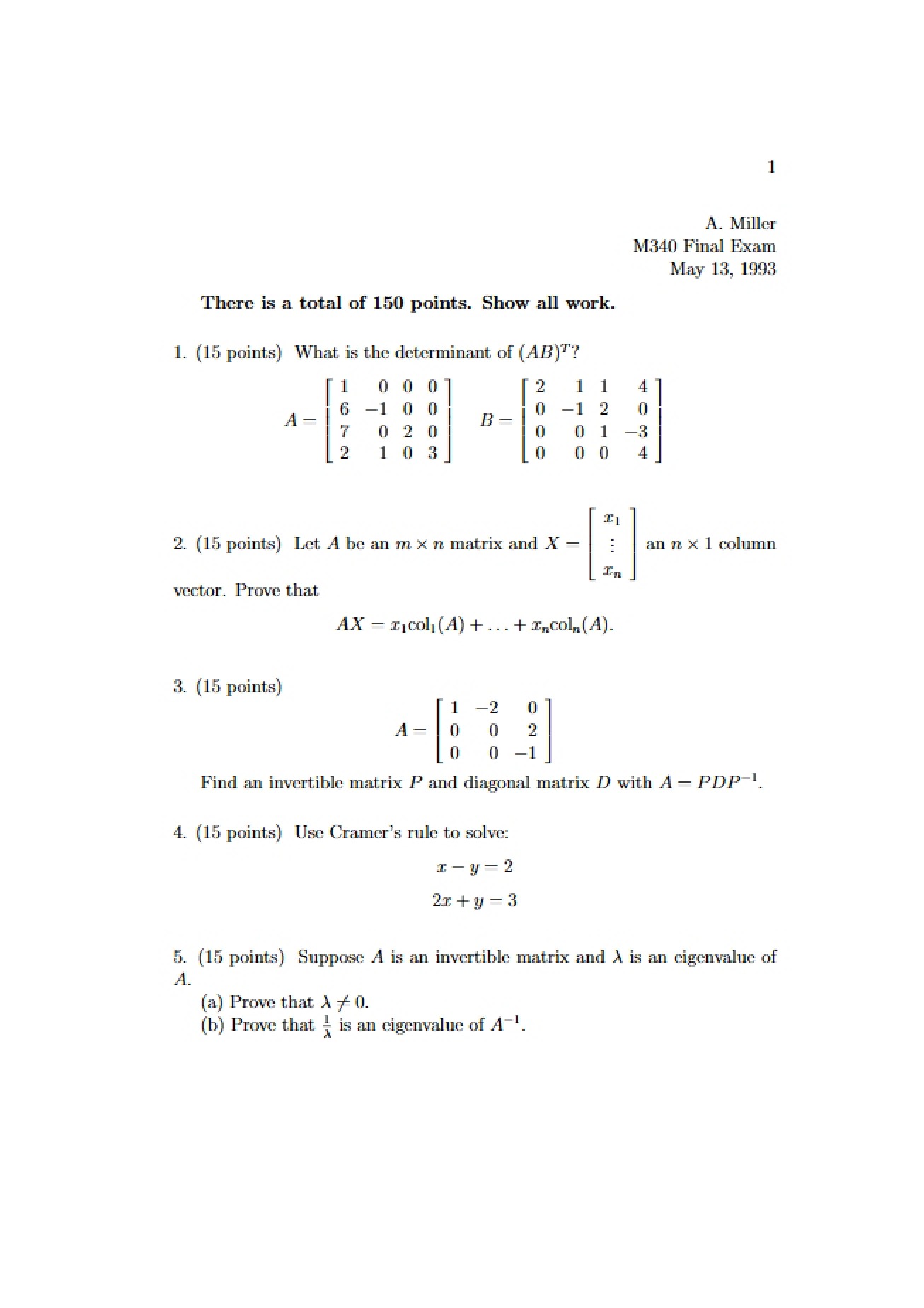 Course Final