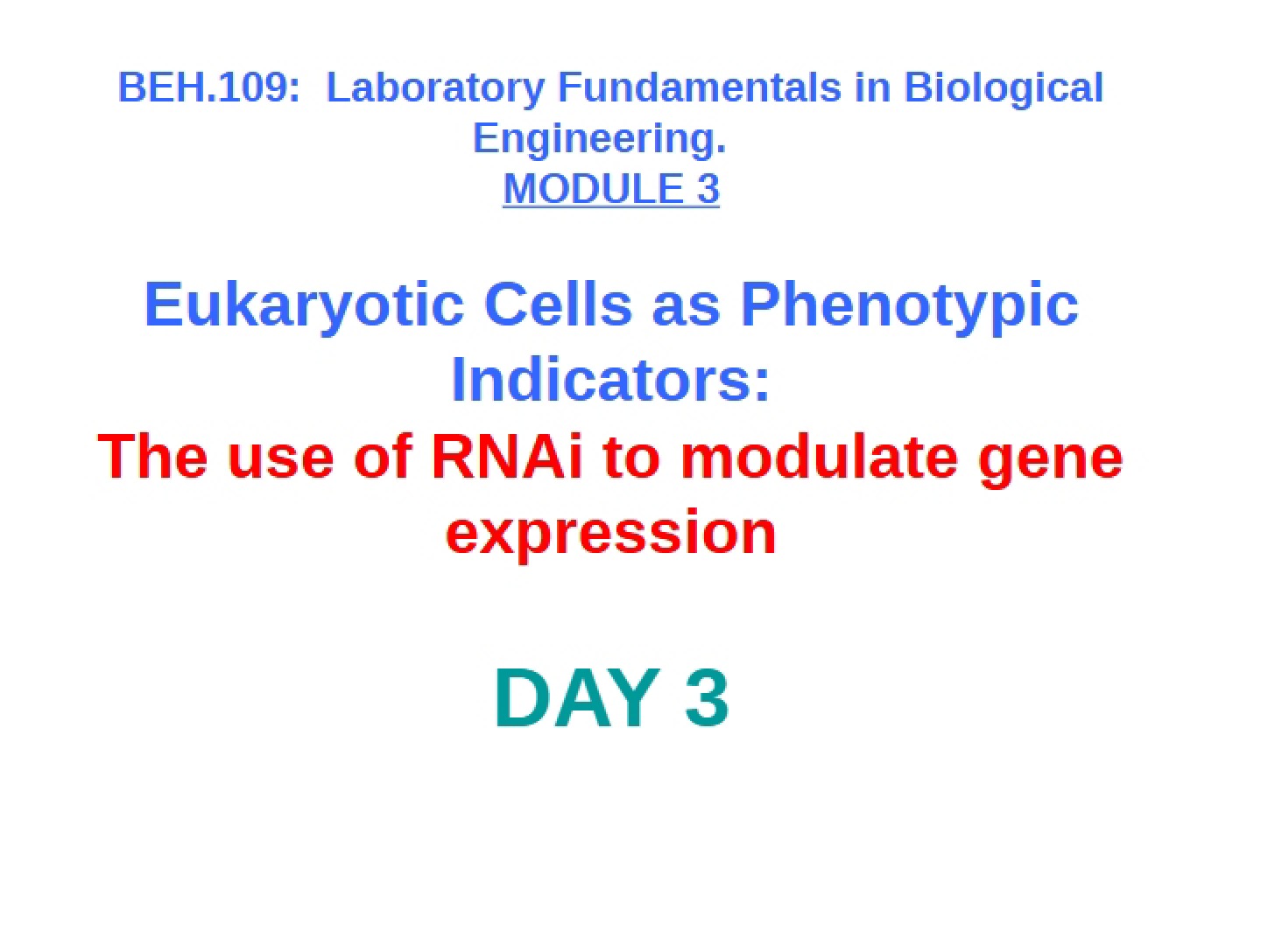 Phenotypic Indicators using Eukaryotic Cells