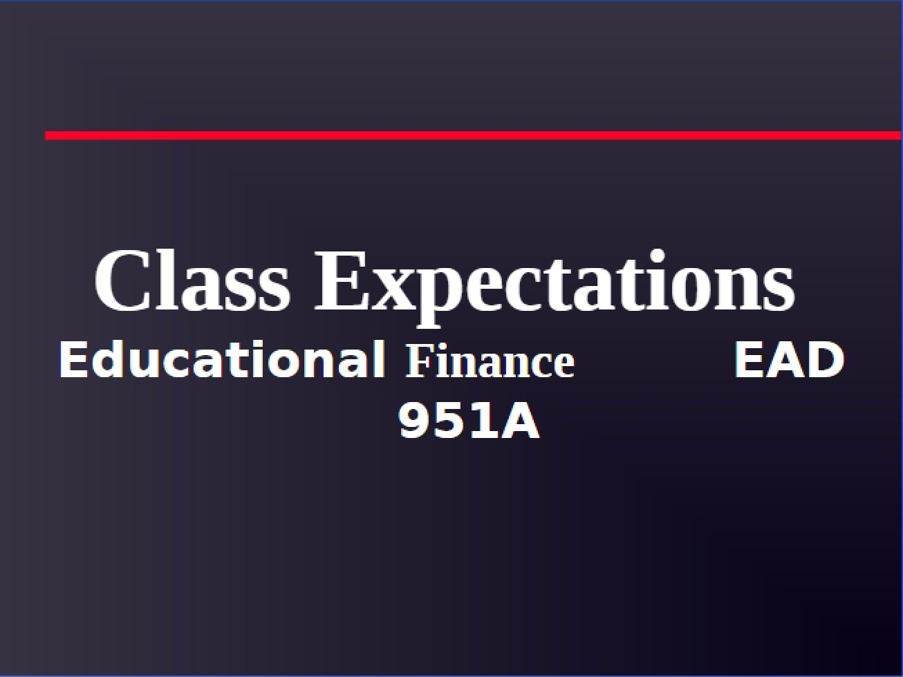 Expectations for Class