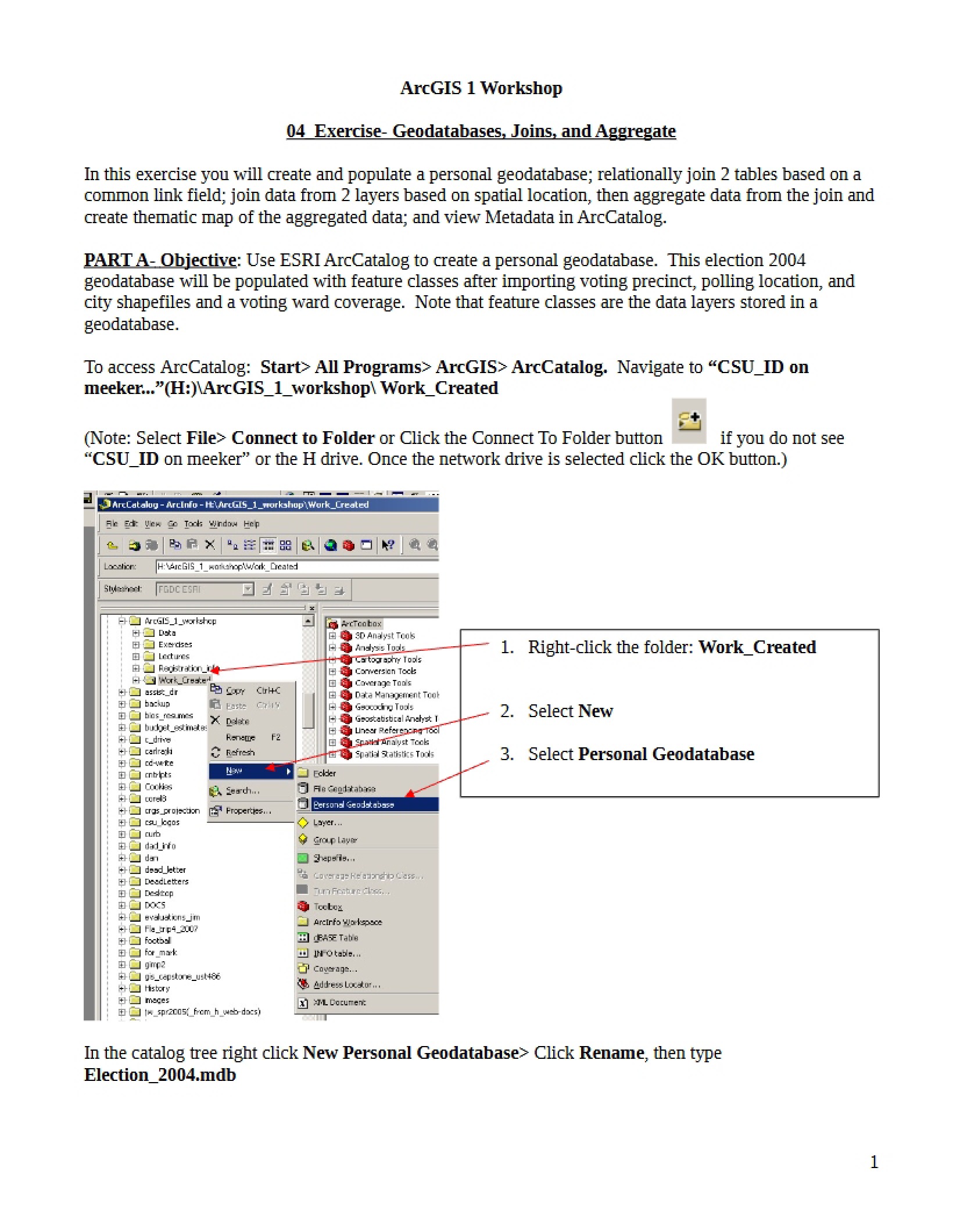 GIS Methods Exercise