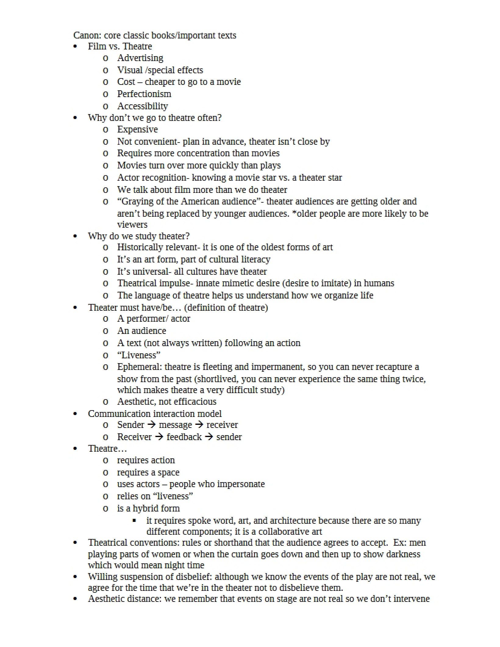 Course Notes