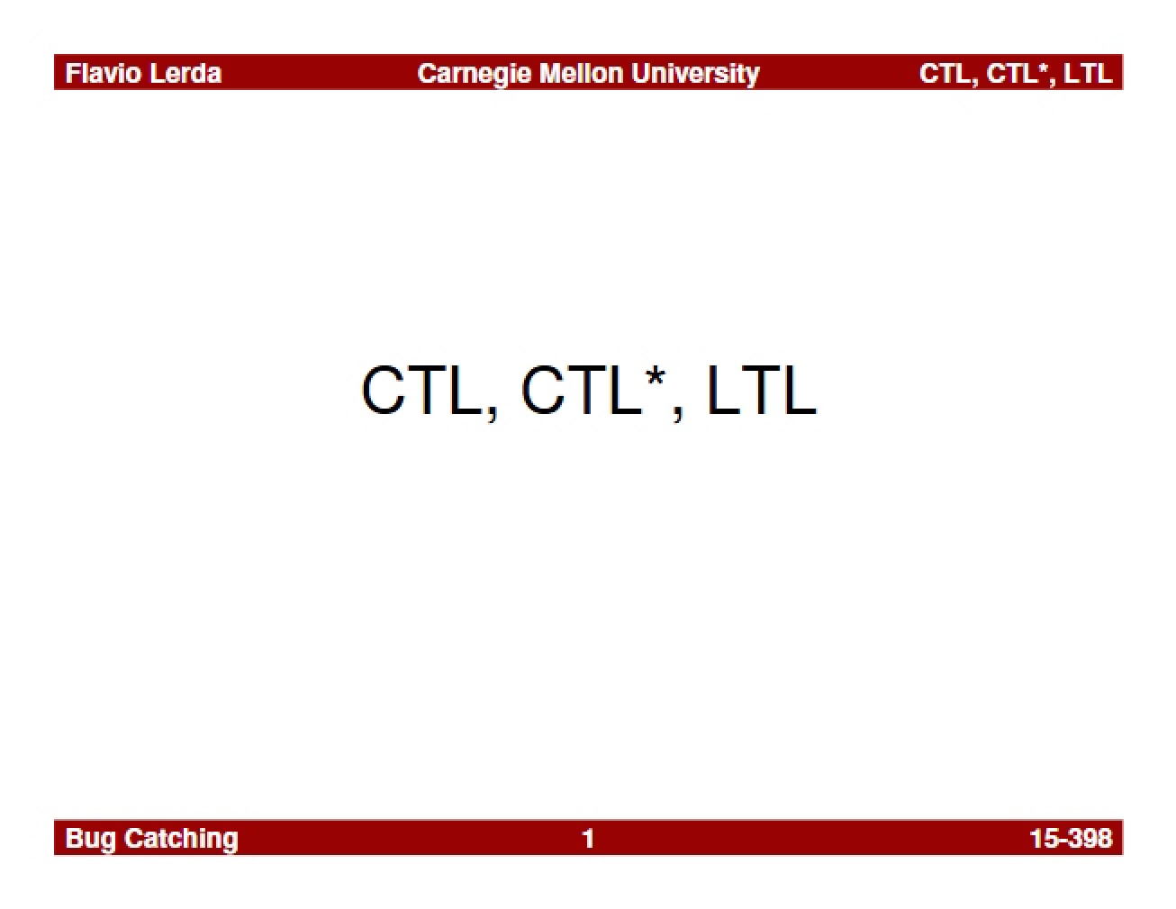 General Nanotechnology Lecture