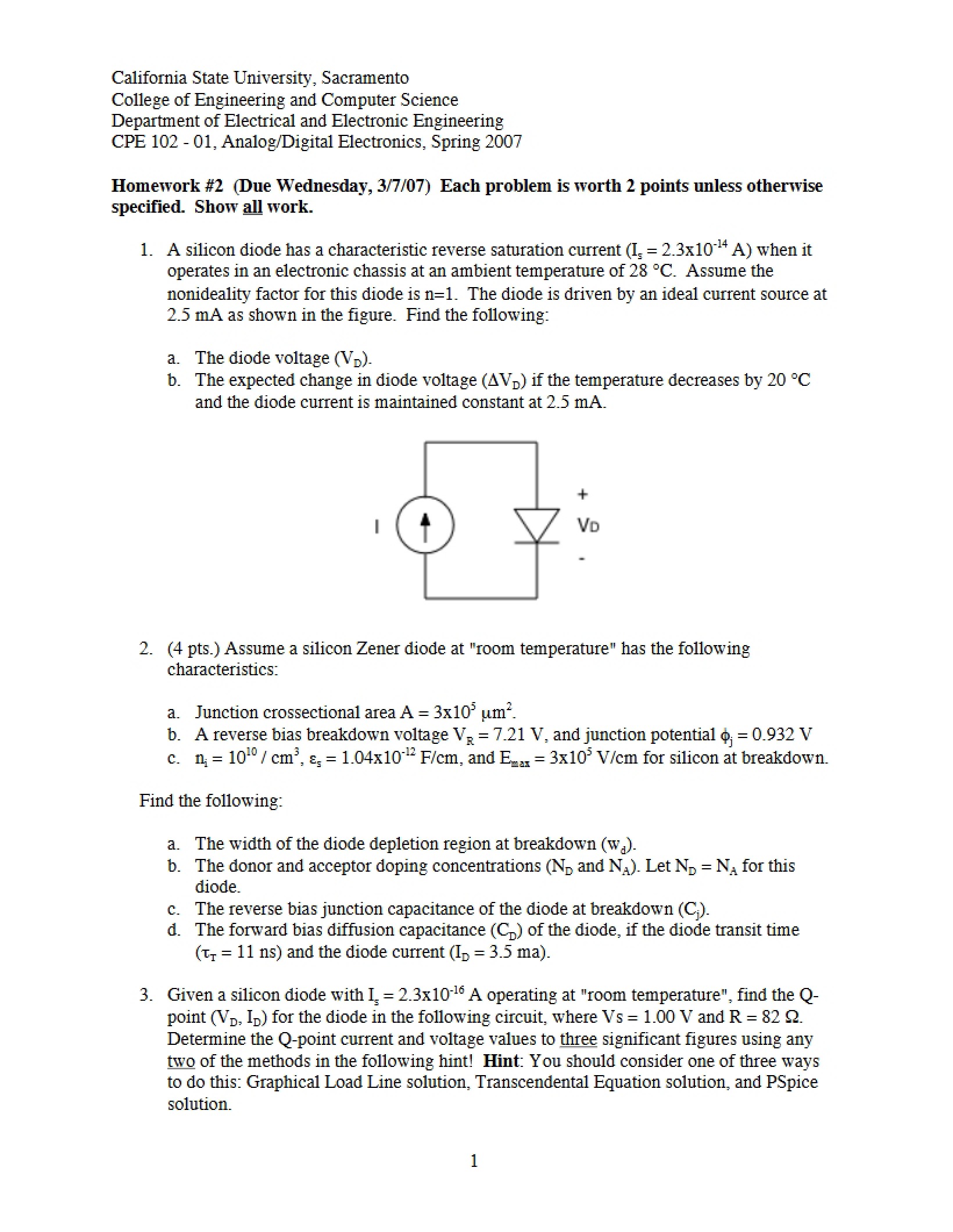 Second Homework