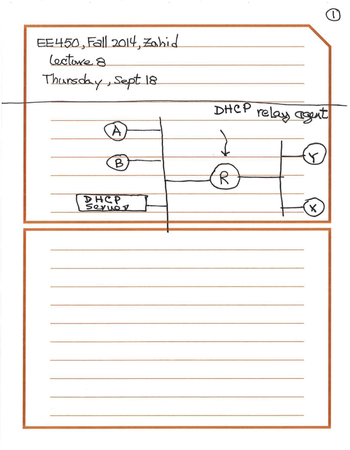 Lecture 08 (Sep 18 2014)