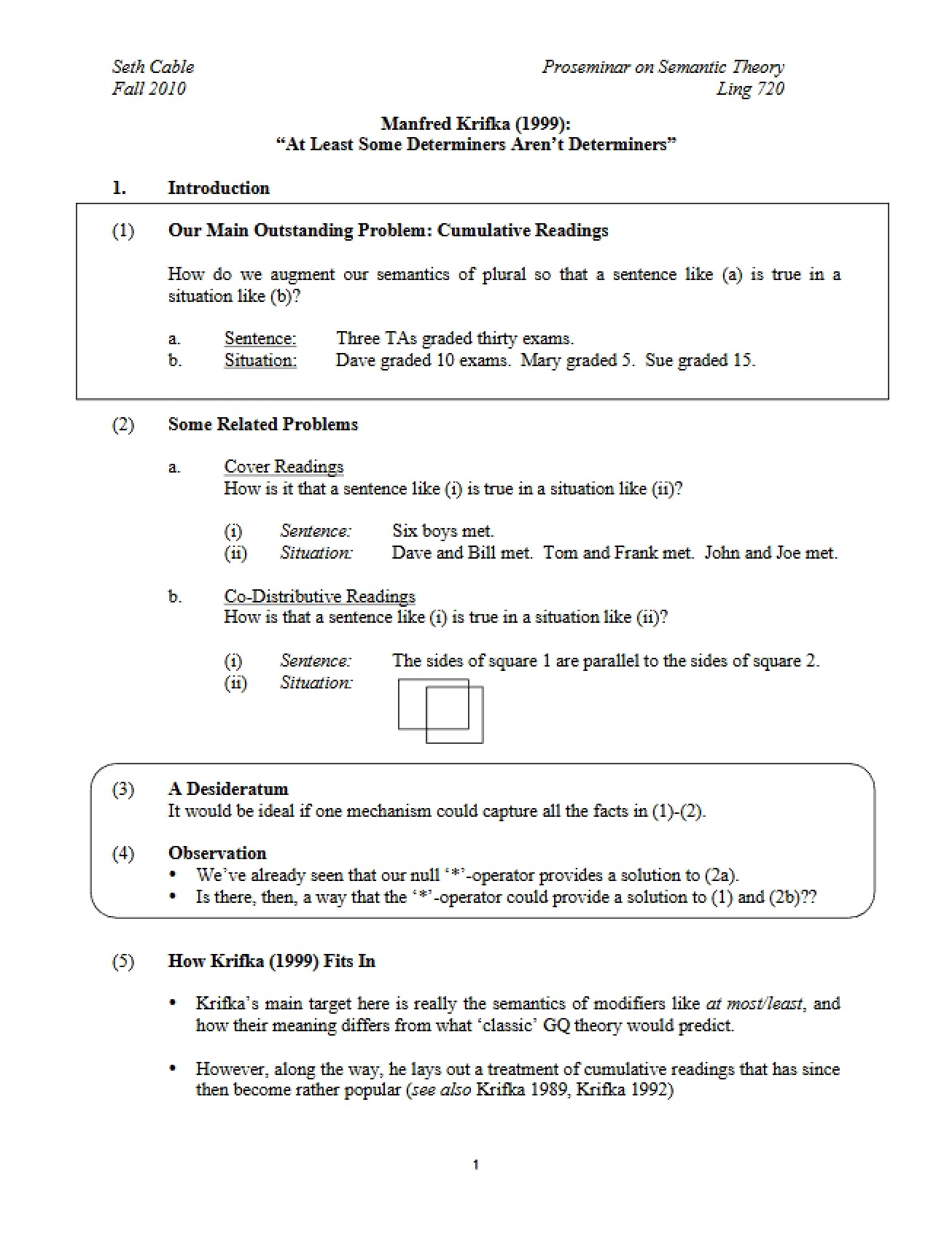 Determiners That Are Not Determiners