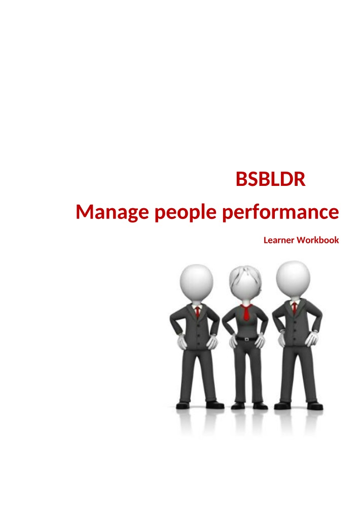 Effective Strategies for Performance Management