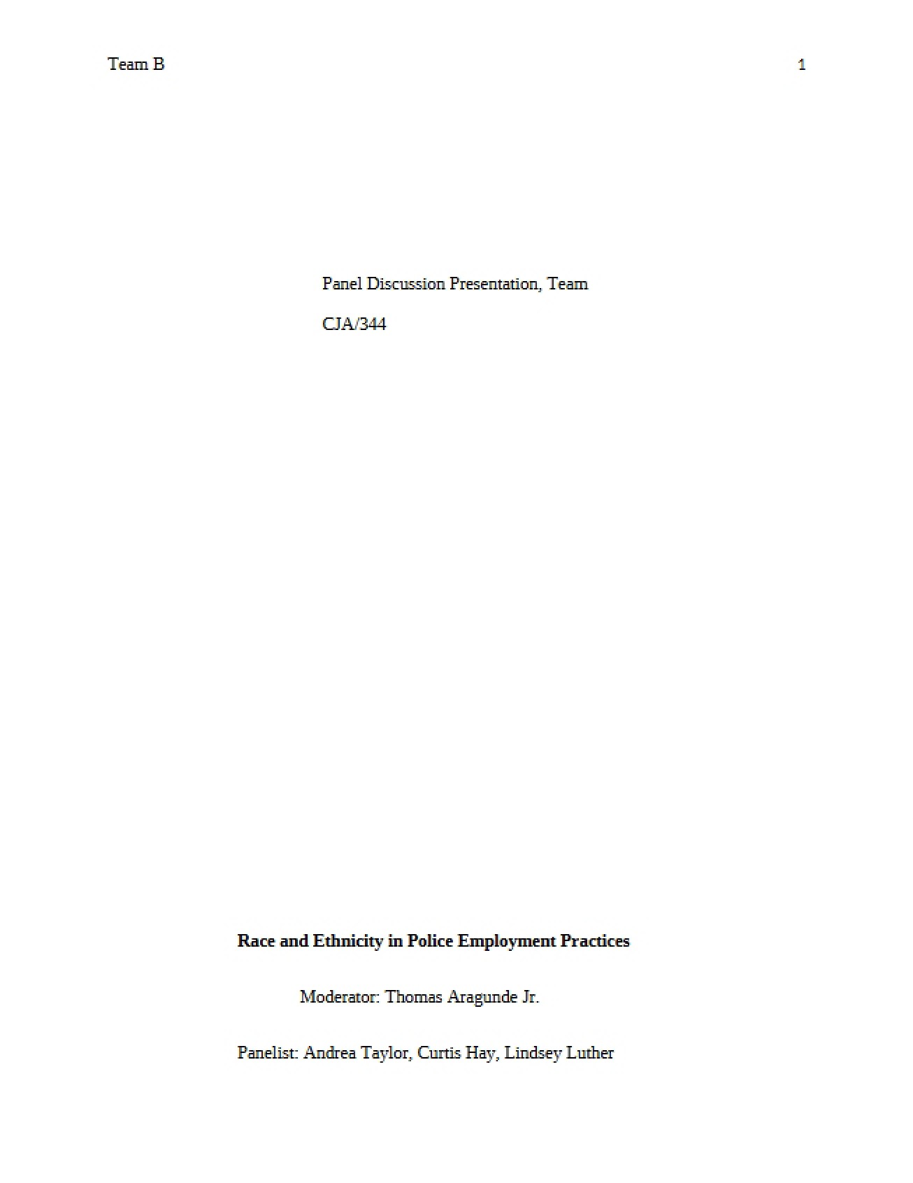 Concepts of Race and Ethnicity