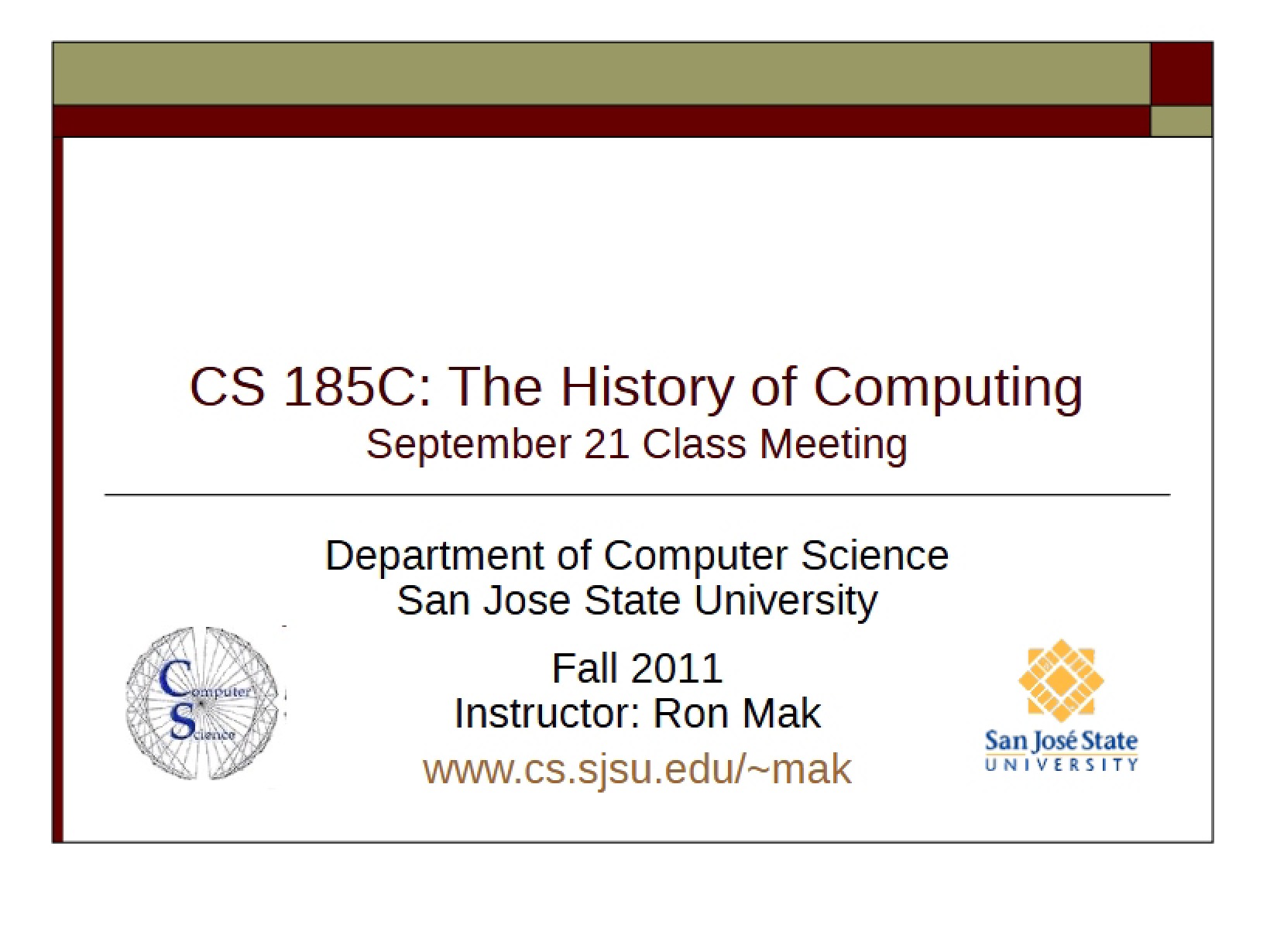 Computing History