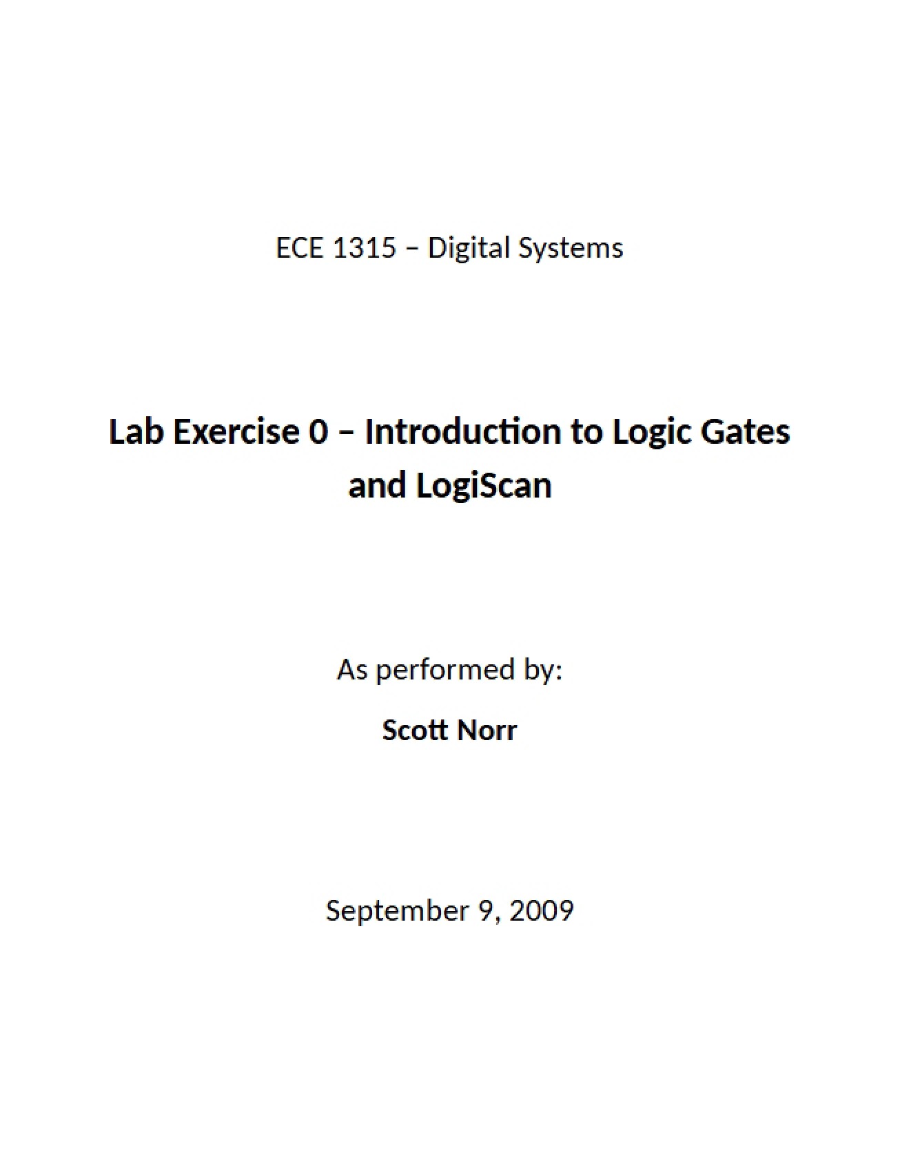 Systems of Digital Design