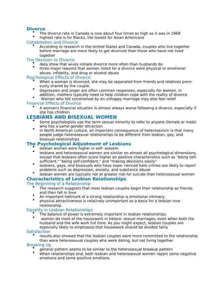 WSTA01H3 Chapter 8 Outline