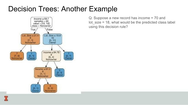 Decision Trees - Predicting Class Labels Based on Income and Lot
