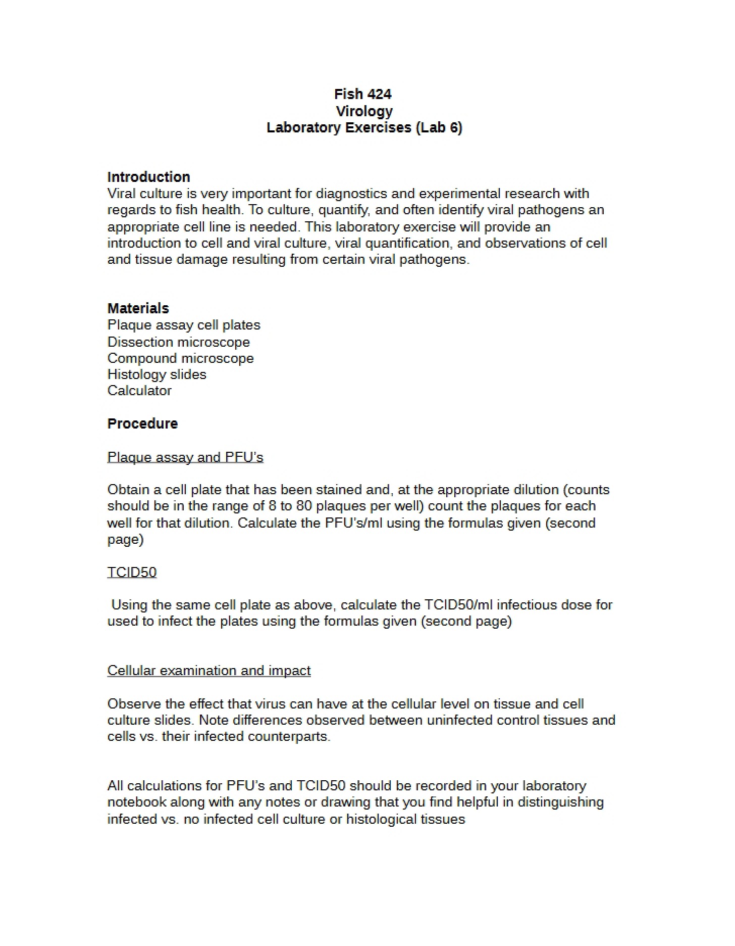 Lab 6 Exercises