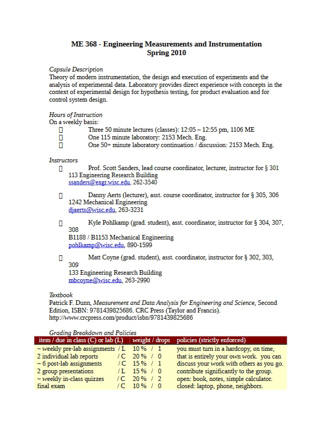 Syllabus Document