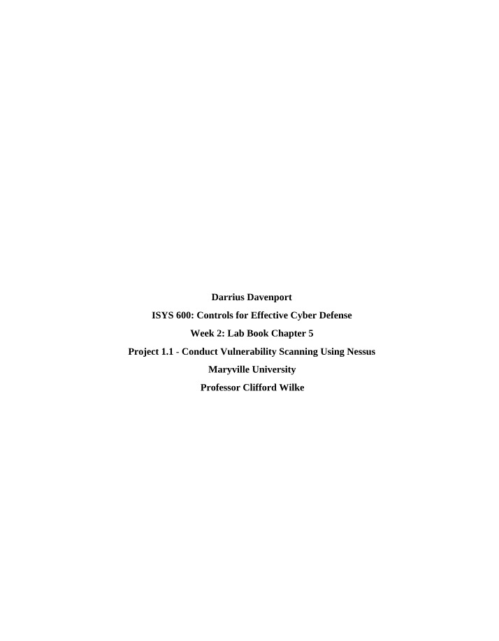 Chapter 5 Lab Book
