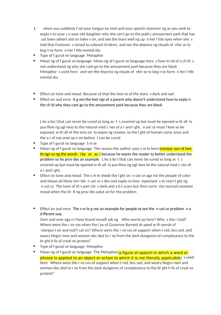Figurative Language in English
