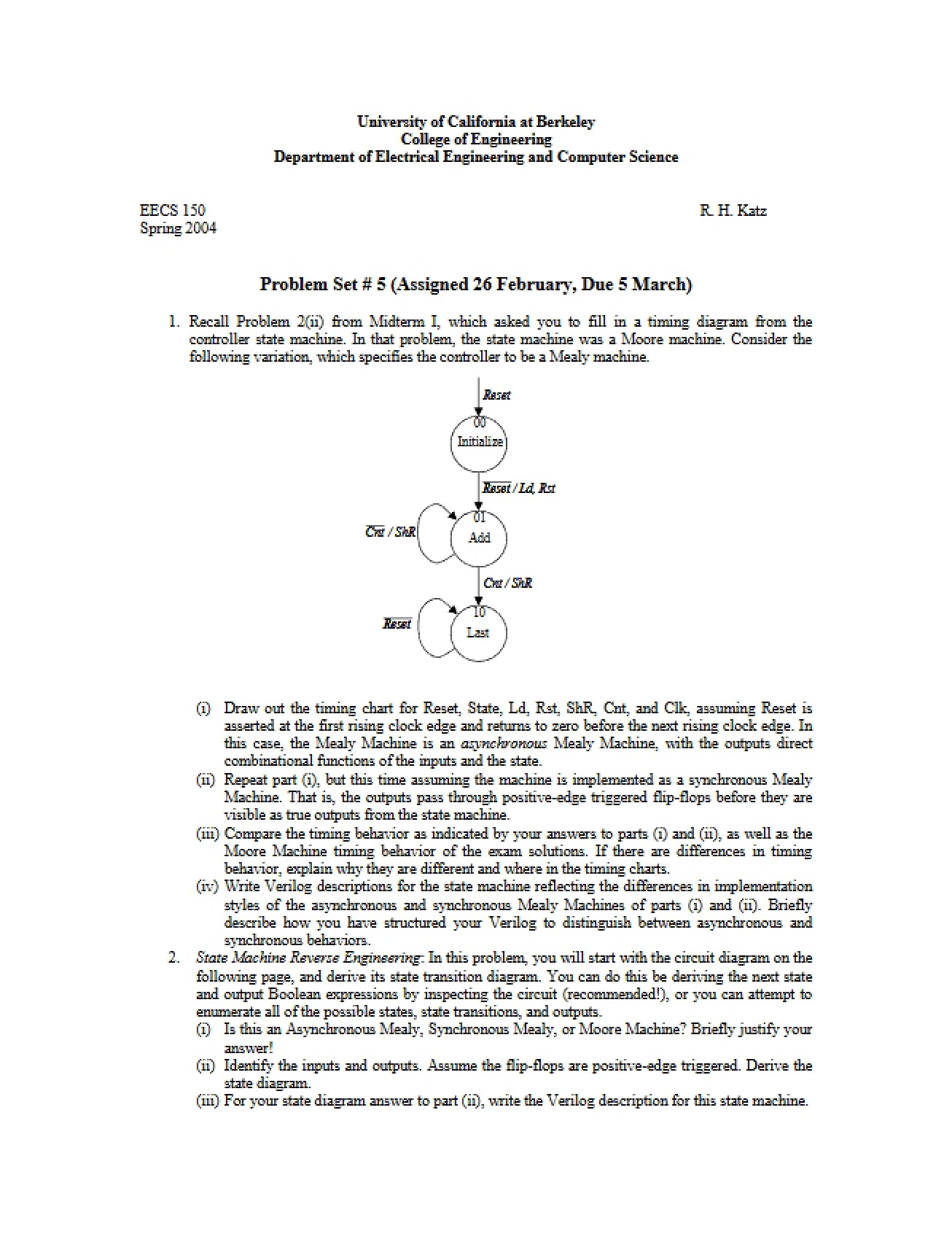 Set of Problems