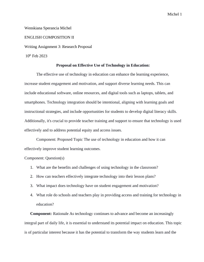 Enhancing Education Through Effective Technology Use