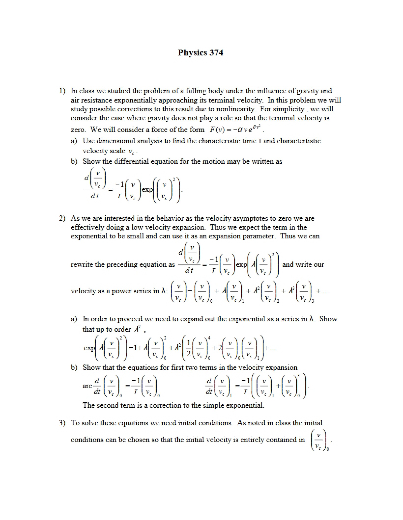 Second Homework Assignment