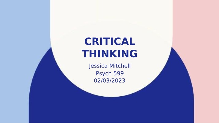 Working Remotely vs. On Site - Critical Thinking Scenario