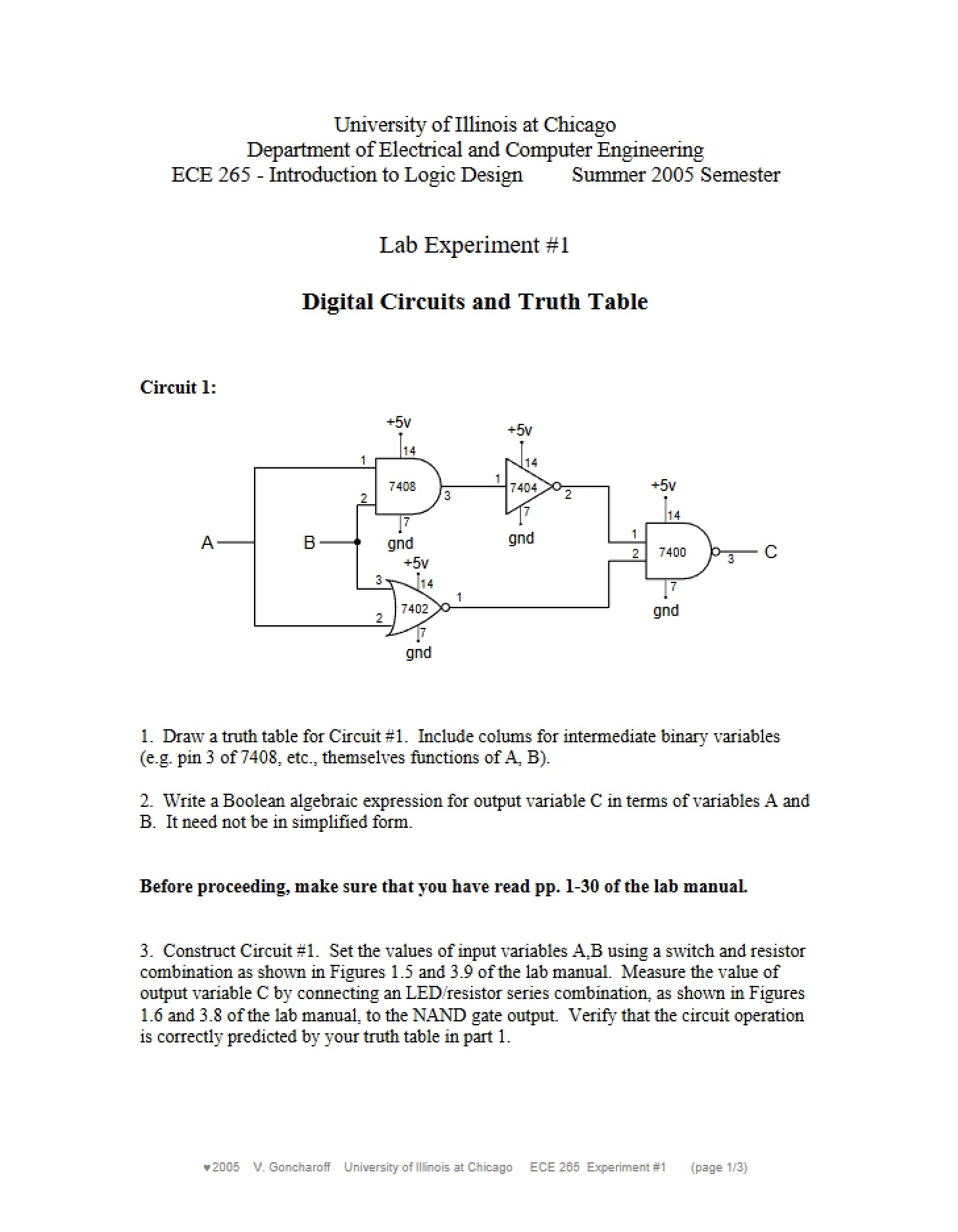 Logic Design An Introduction