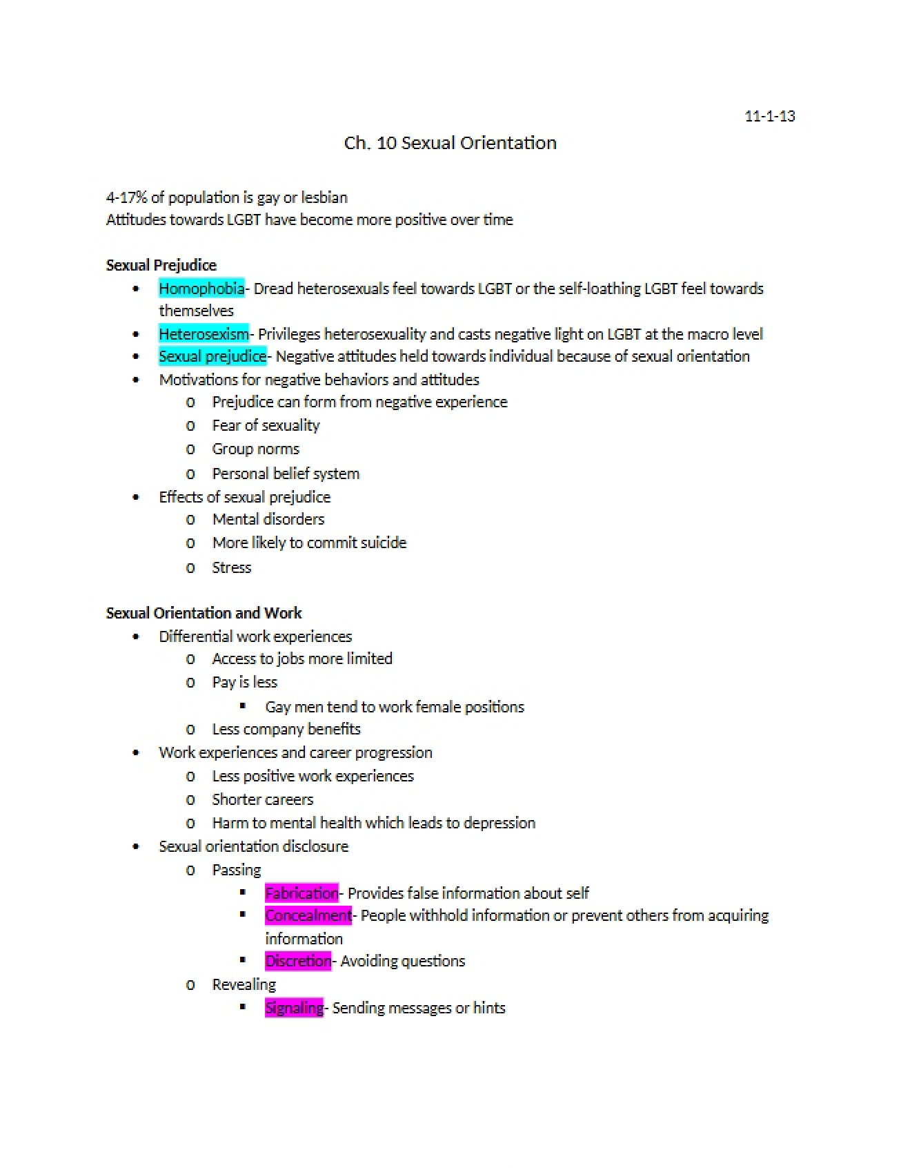 Sexual Orientation in Sport Organizations