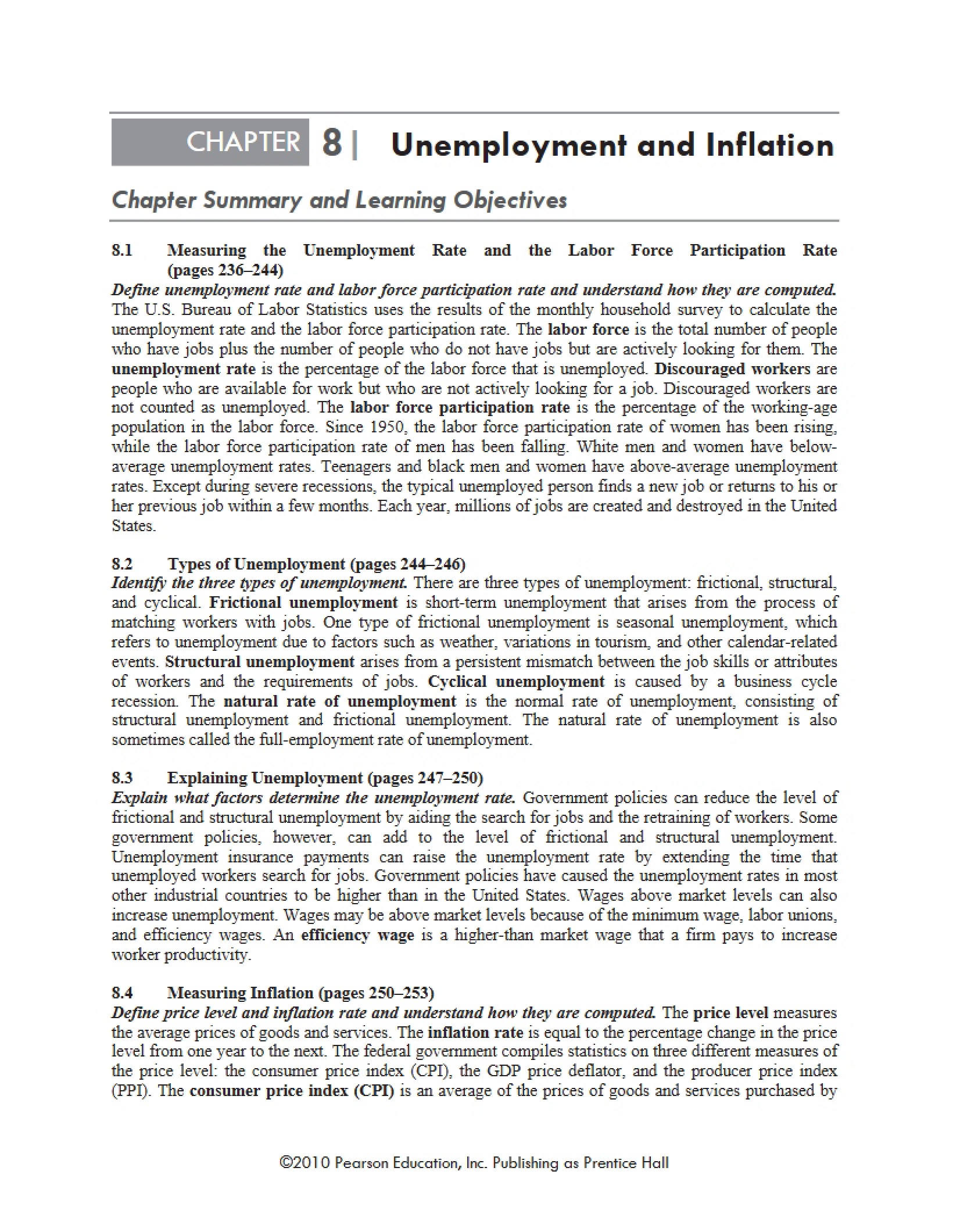 Chapter Eight Study Material