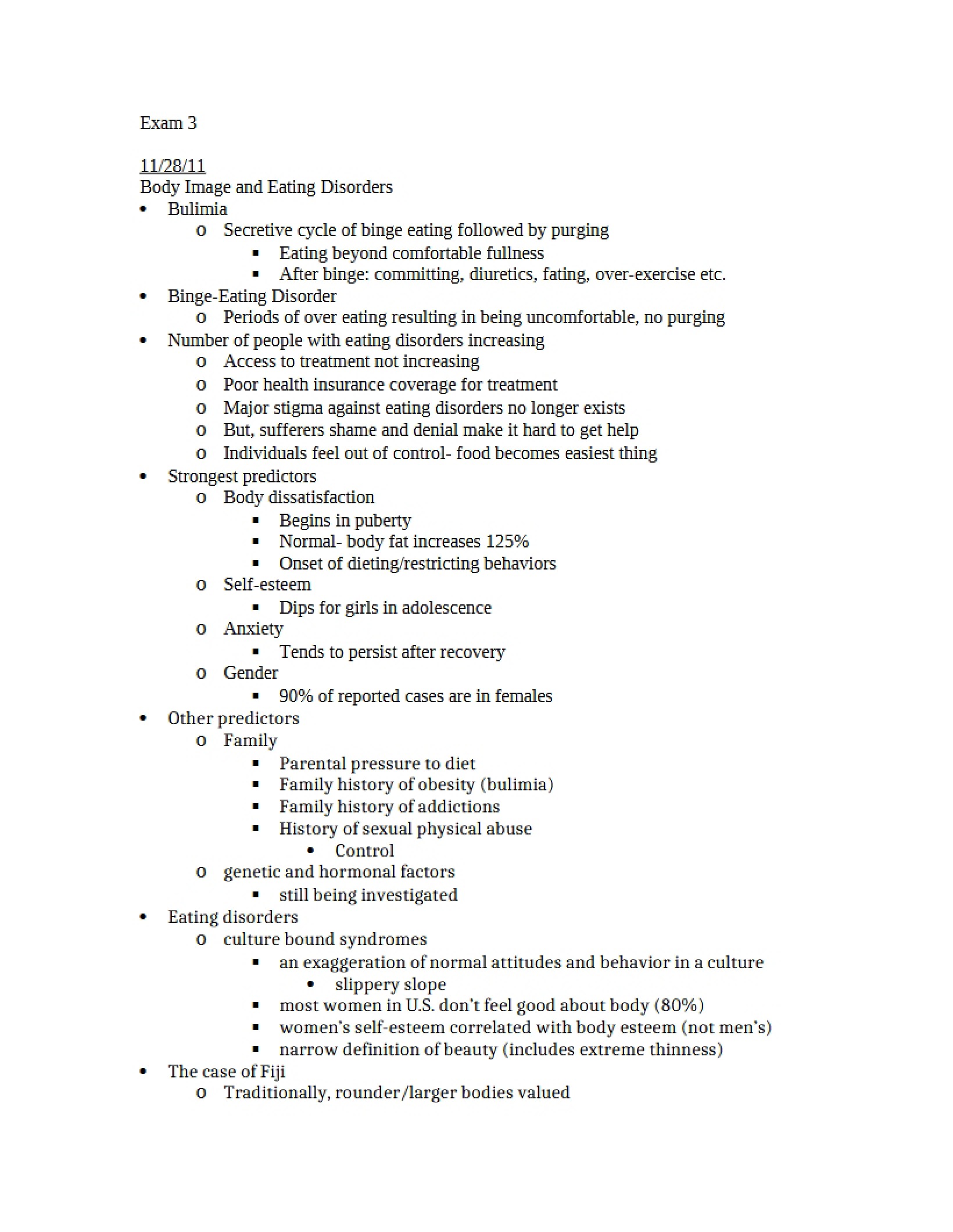 Third Assessment