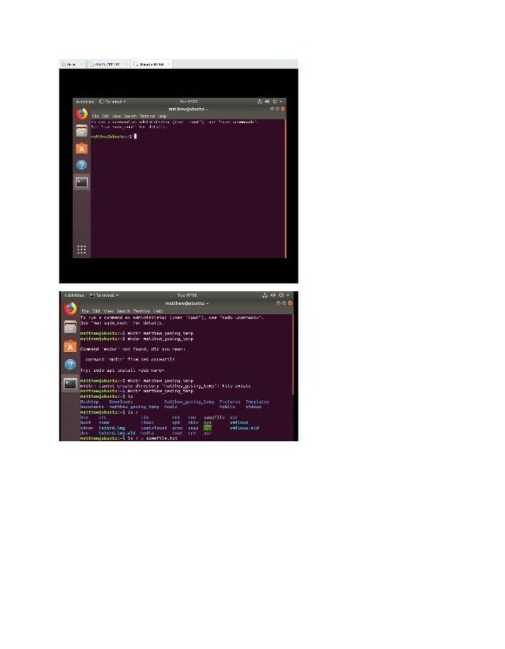 CPT 267 Linux Lab - Matthew Gesing