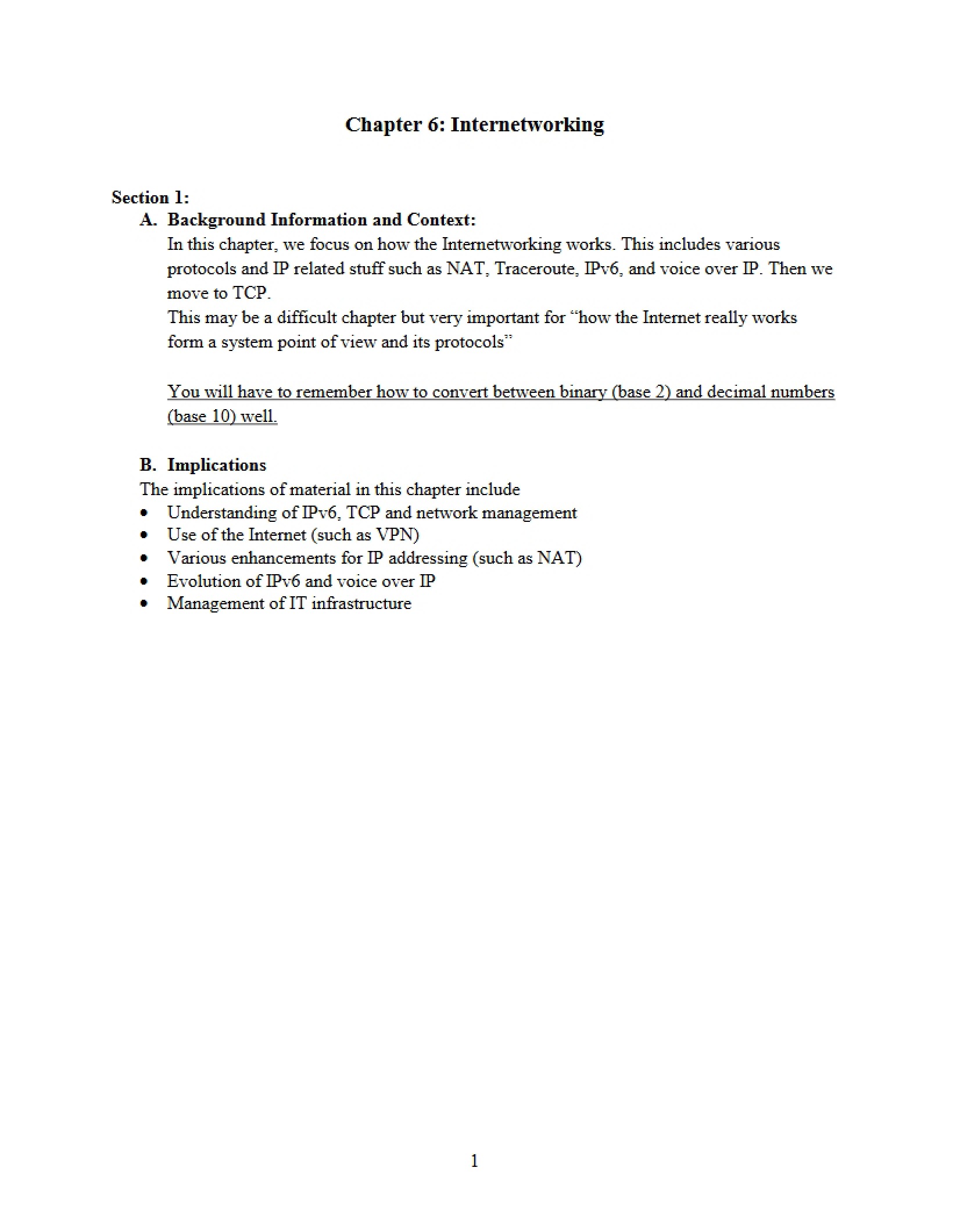 Notes Chapter 6 (Fall 2014)