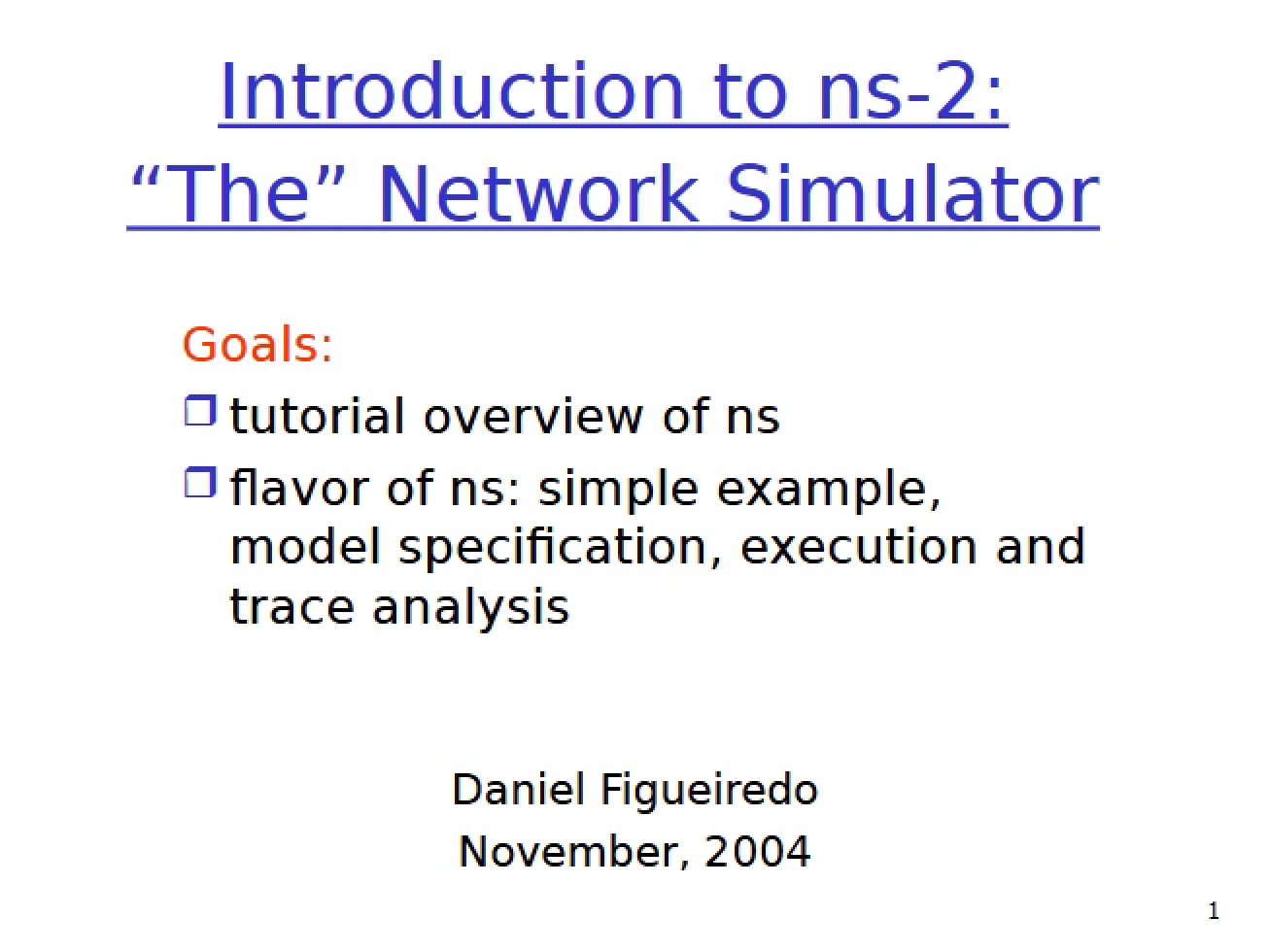 Network Simulator