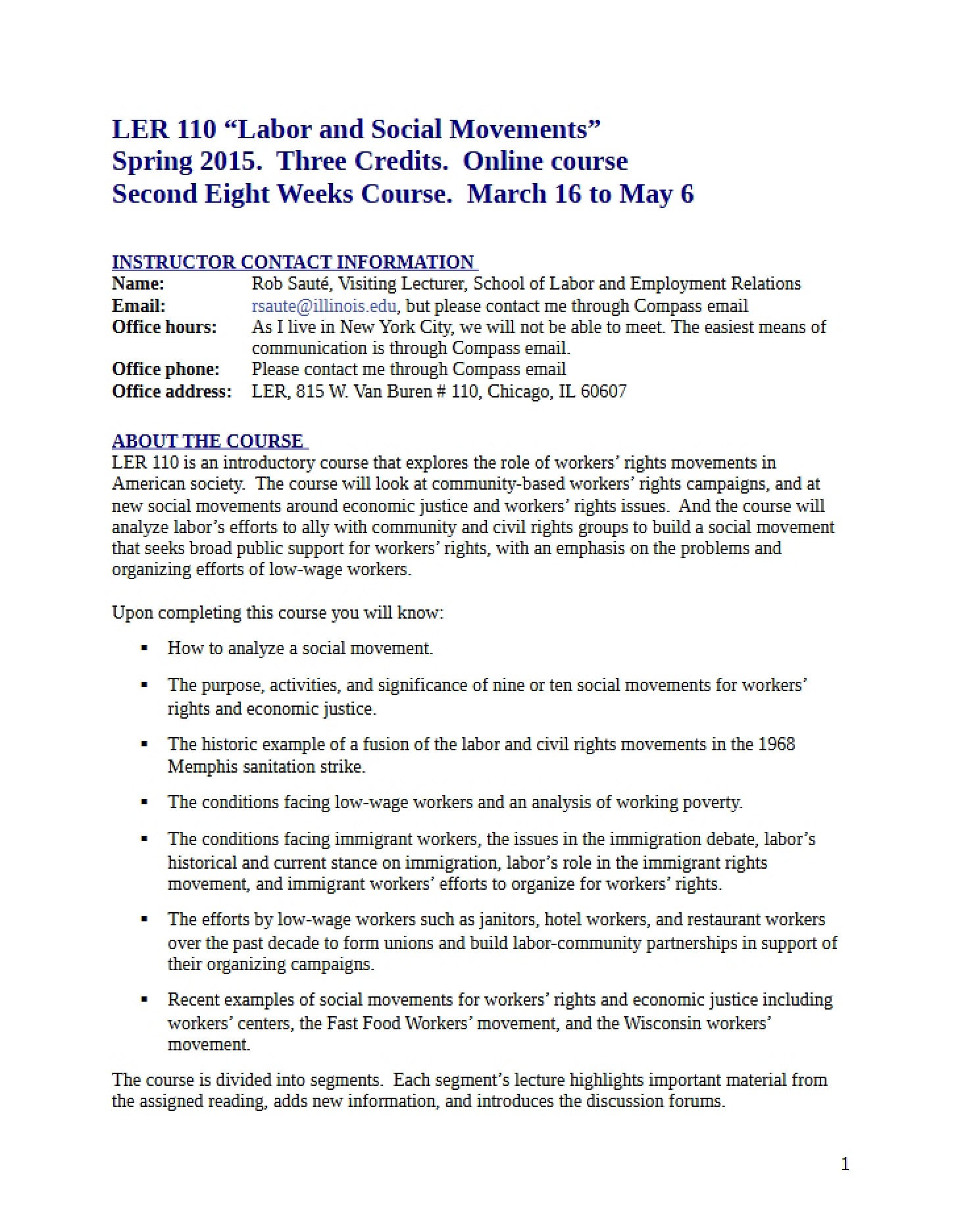 Syllabus Spring 2015 (Saute)