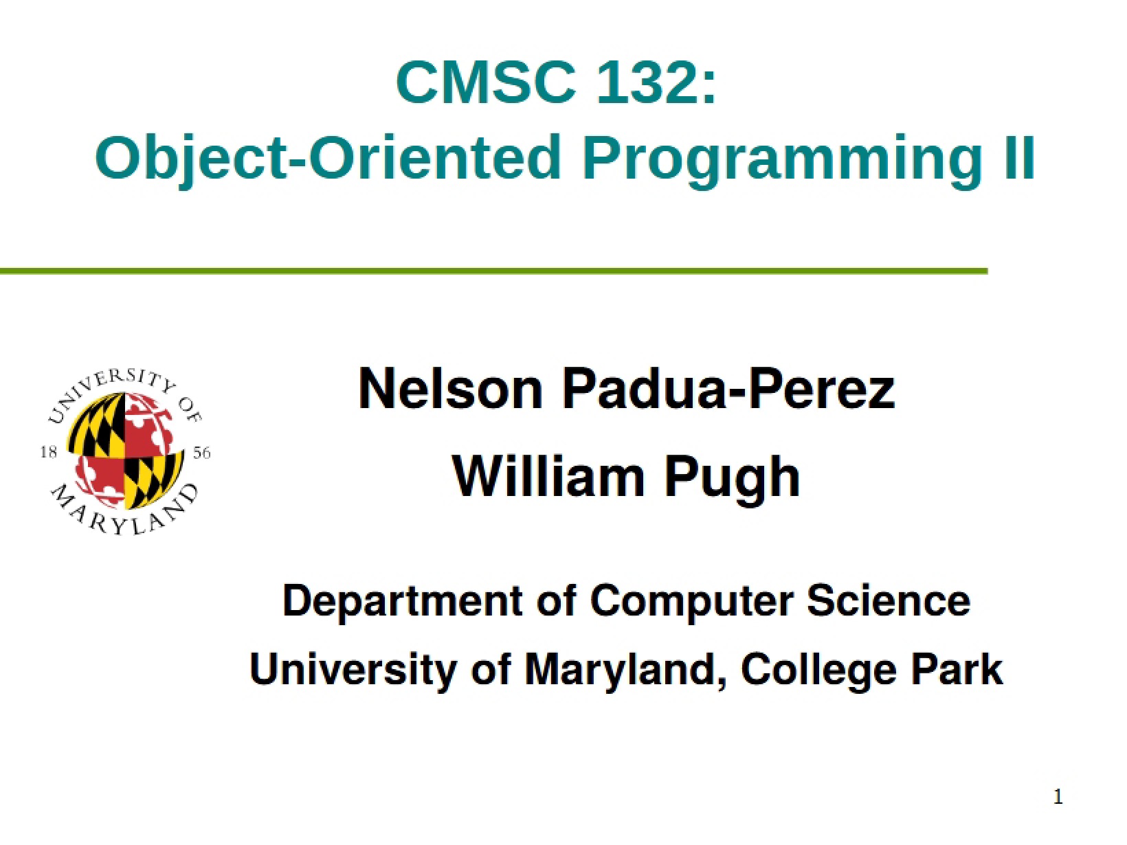 Object-Oriented Programming II Concepts