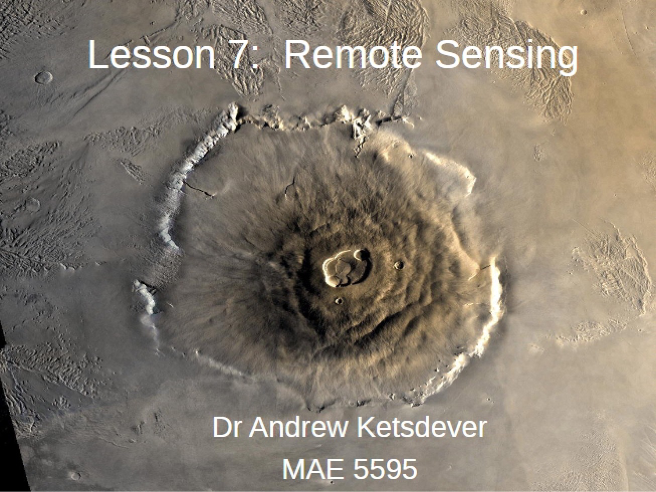 Introduction to Remote Sensing