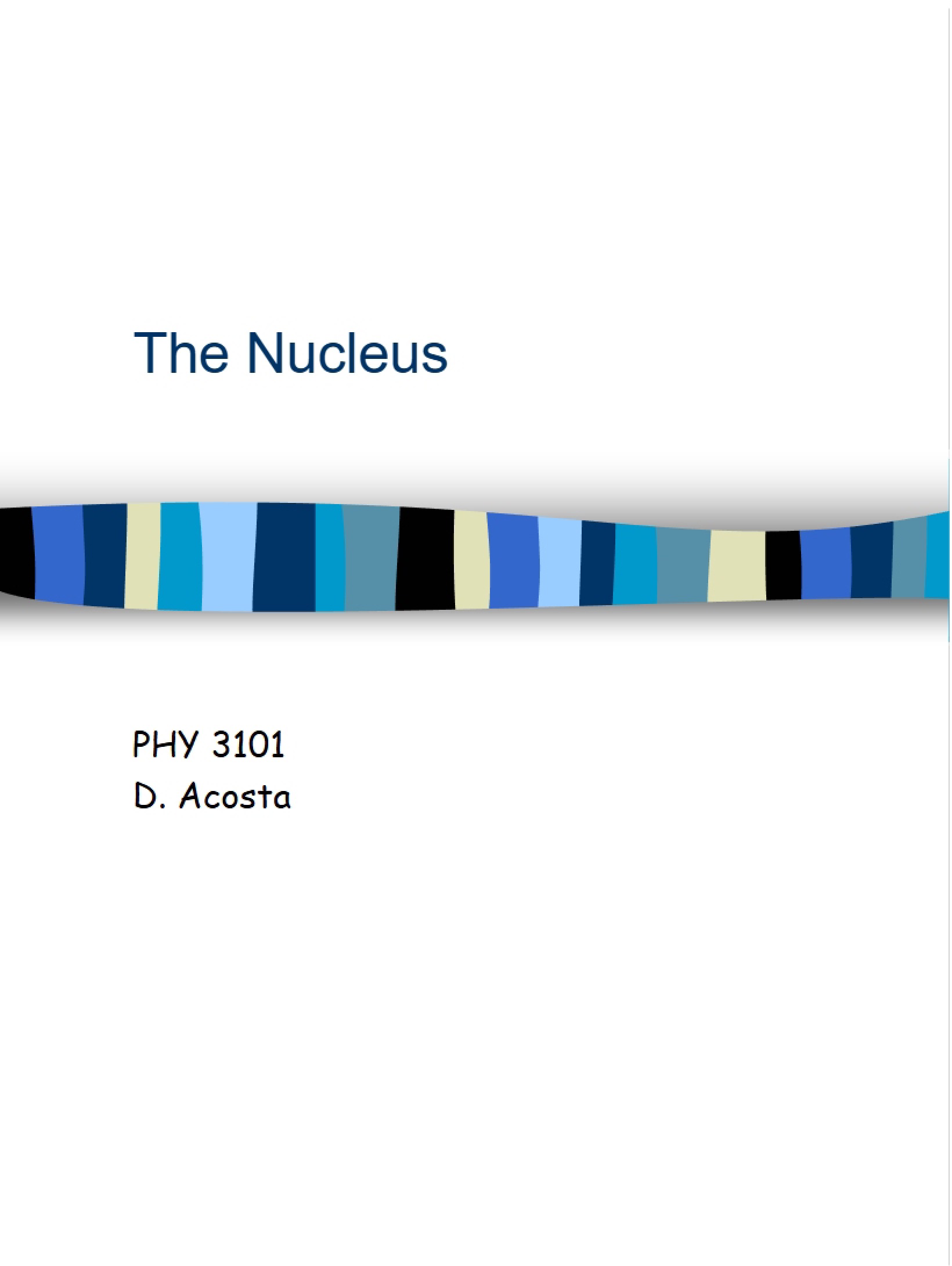 Nucleus Overview