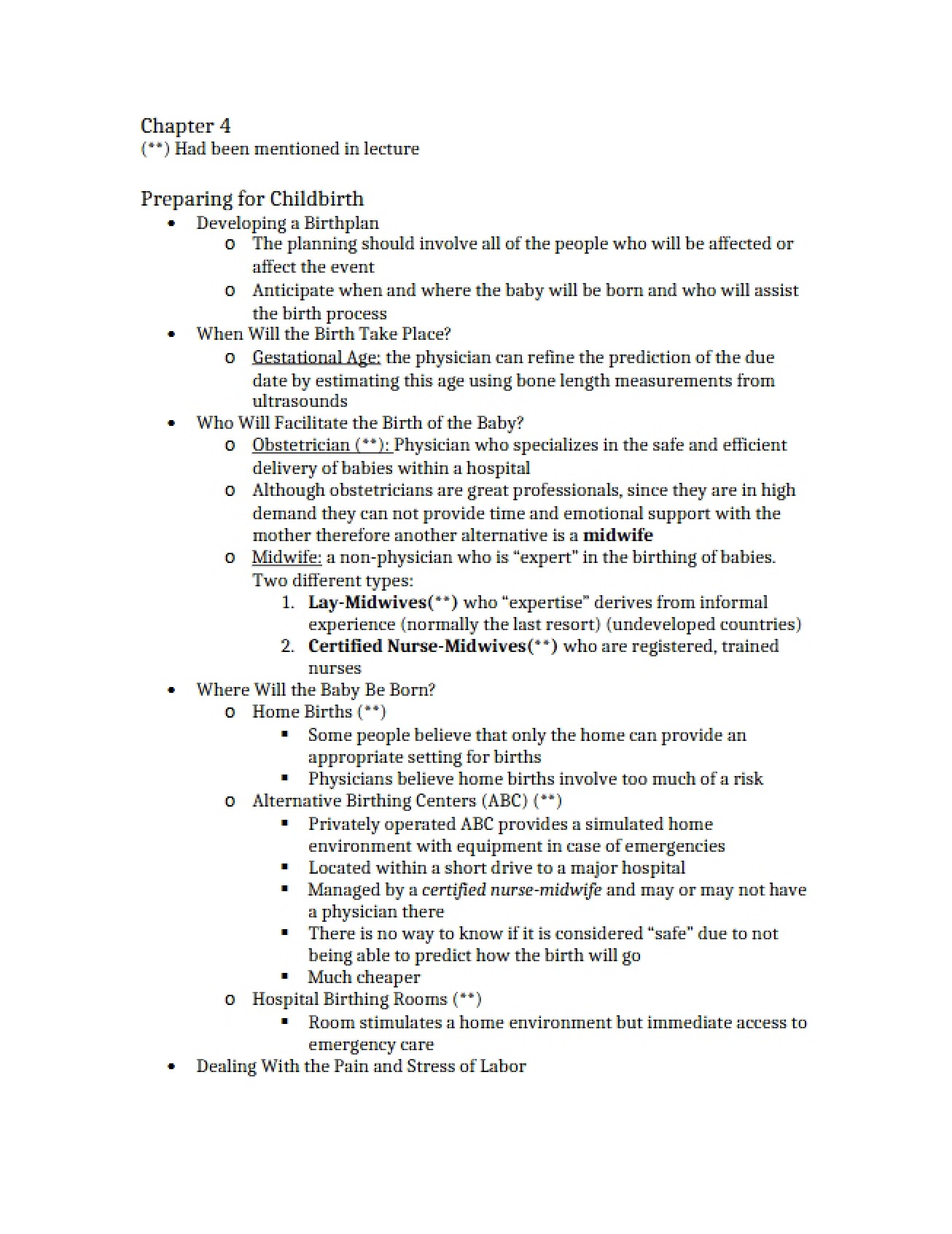 Fourth Chapter Child Growth