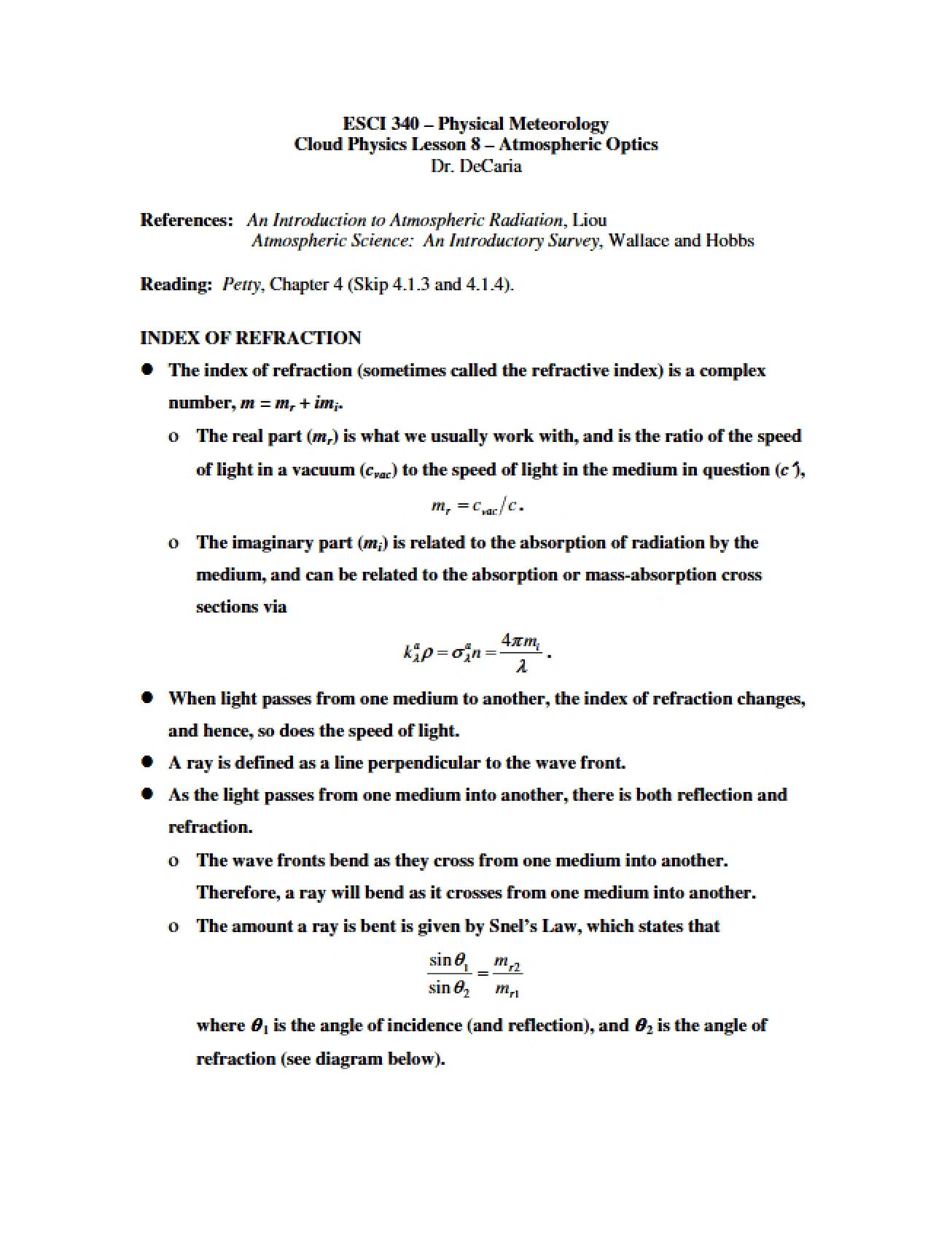 Meteorological Physics