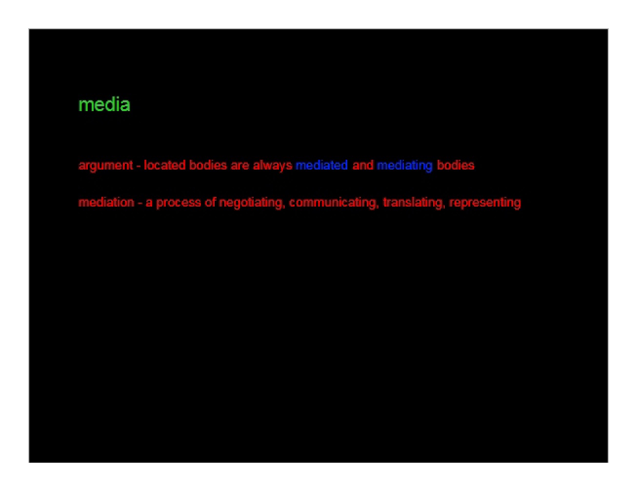 Body Language Course Notes