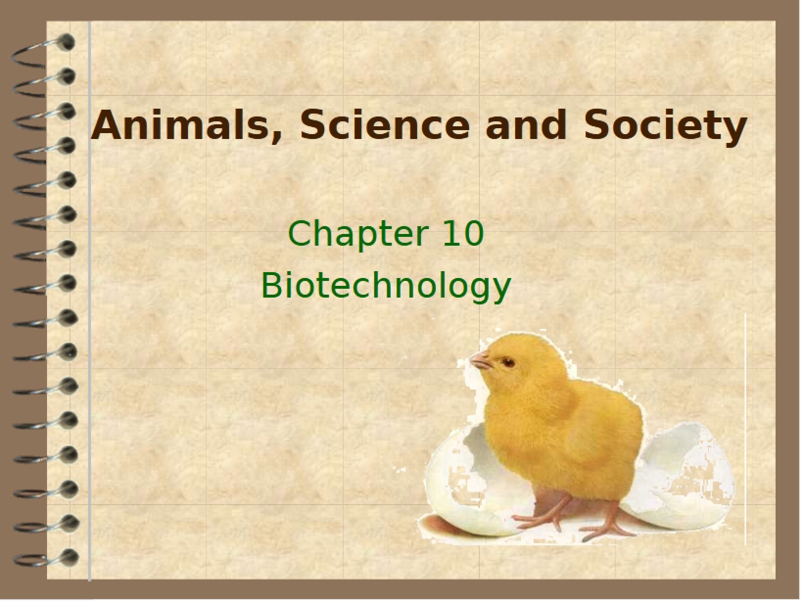 Biotechnology Homework Assignment